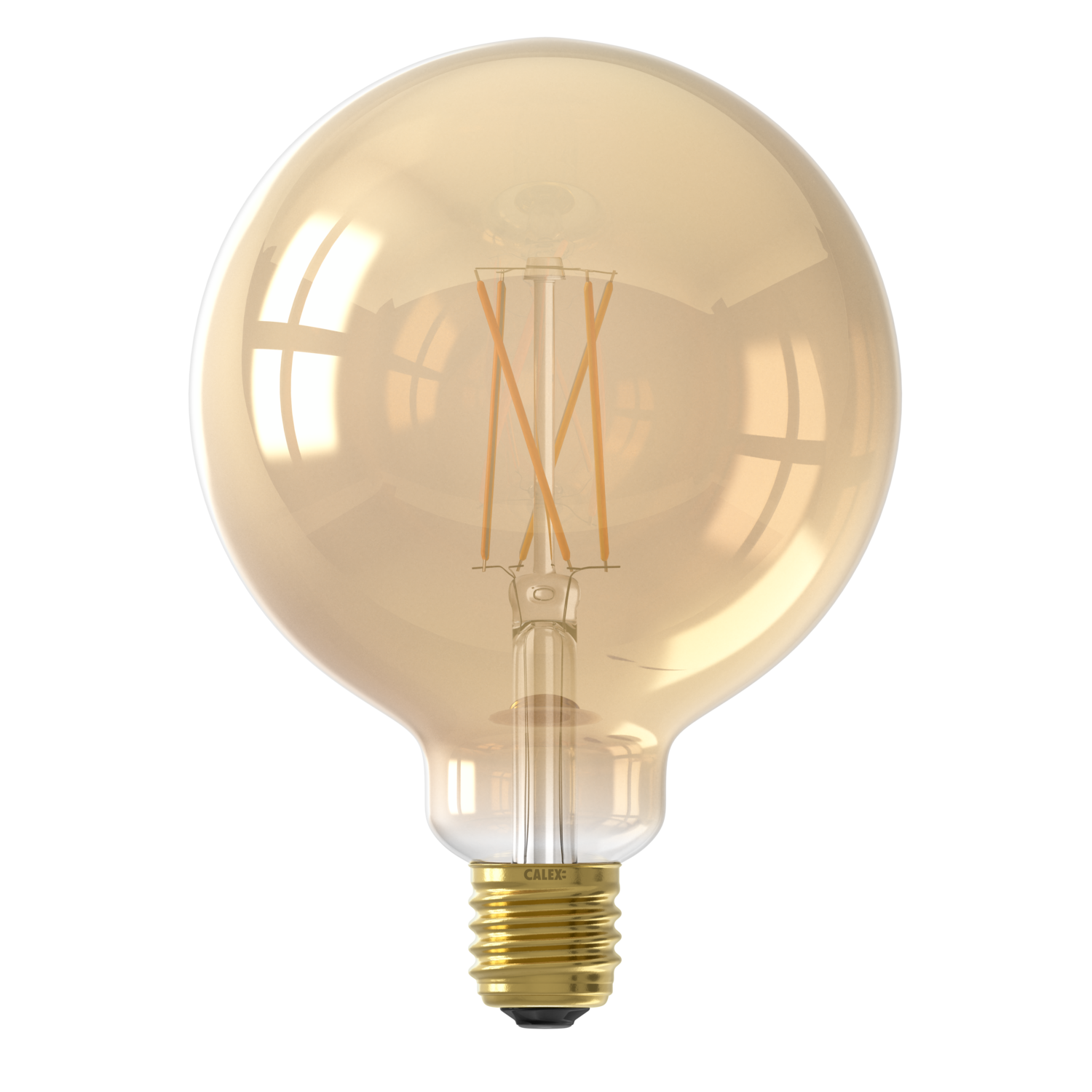 calex-smart-ampoule-led-filament-e27-g125-gold-7w-dimmable image 2