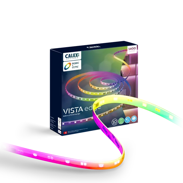 calex-bande-led-vista-10m-rgbcctic-avec-t-l-commande image 1