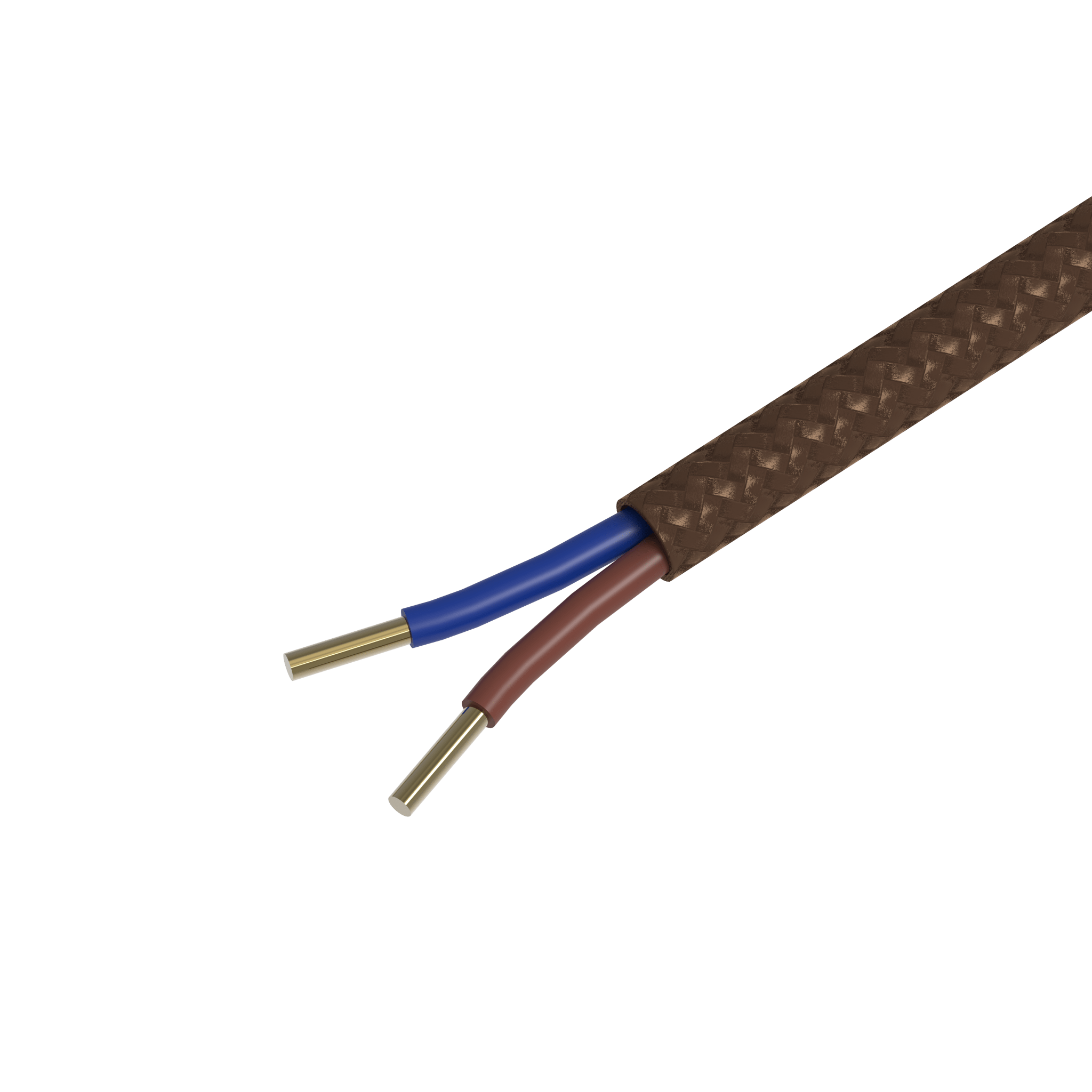 calex-creations-c-ble-tissu-marron-1-5-m-pour-suspension image 2