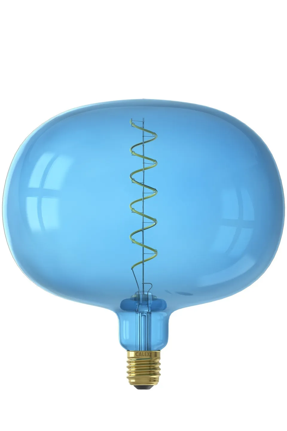 calex-crown-ampoule-led-e27-filament-cobble-bleu-saphir-blanc-chaud-4w image 1