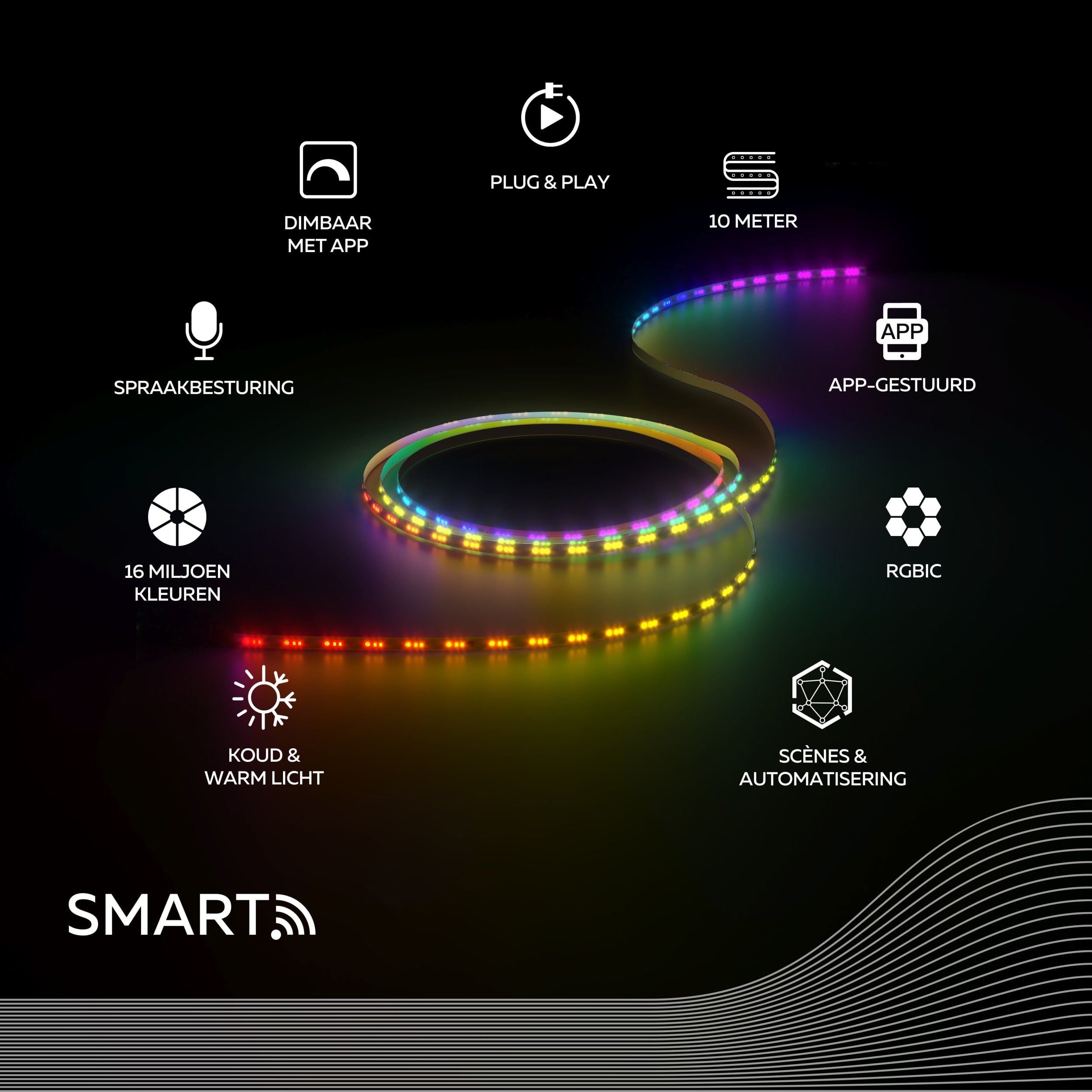 calex-smart-bande-led-10m-rgbic-cct-2 image 2