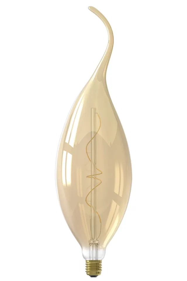 calex-altea-e27-ampoule-flamme-spirale-gold-6w-dimmable image 1