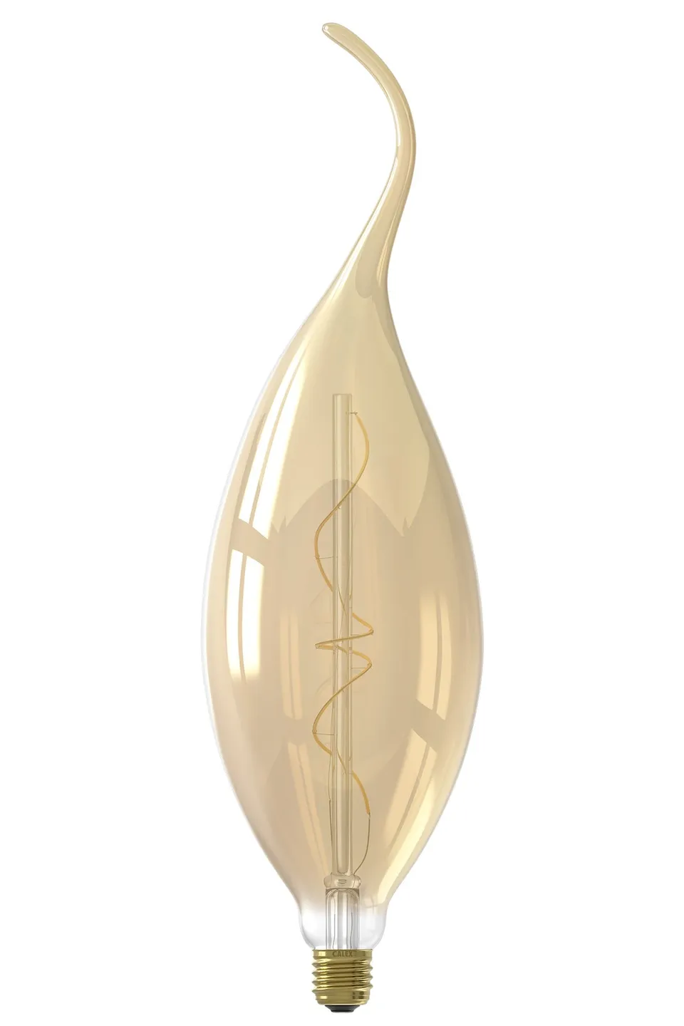 calex-altea-e27-ampoule-flamme-spirale-gold-6w-dimmable image 1