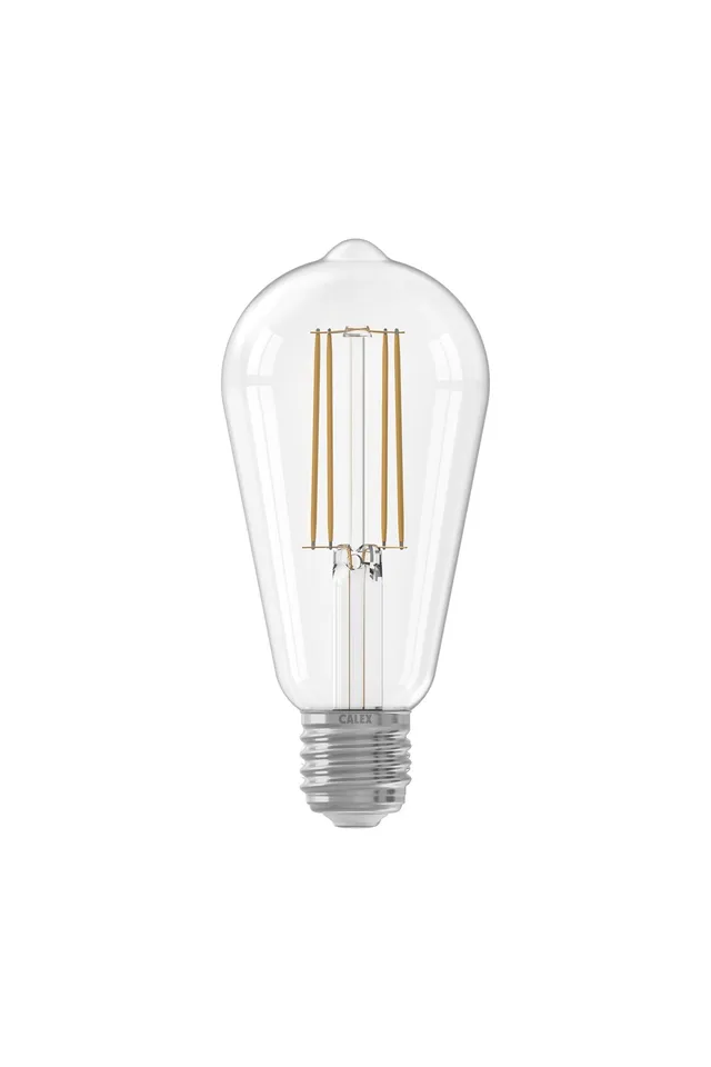 calex-filament-lampe-led-e27-st64-transparente-7w image 1