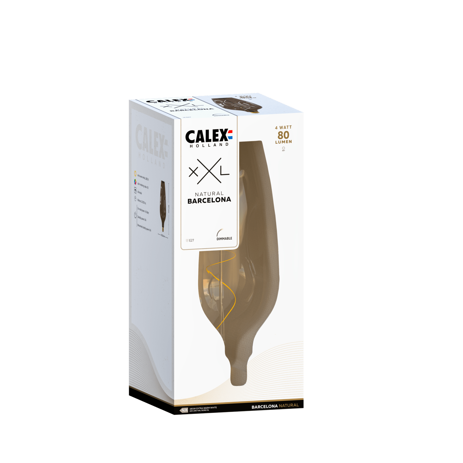 calex-xxl-barcelona-led-e27-4w-dimmable-naturel image 3