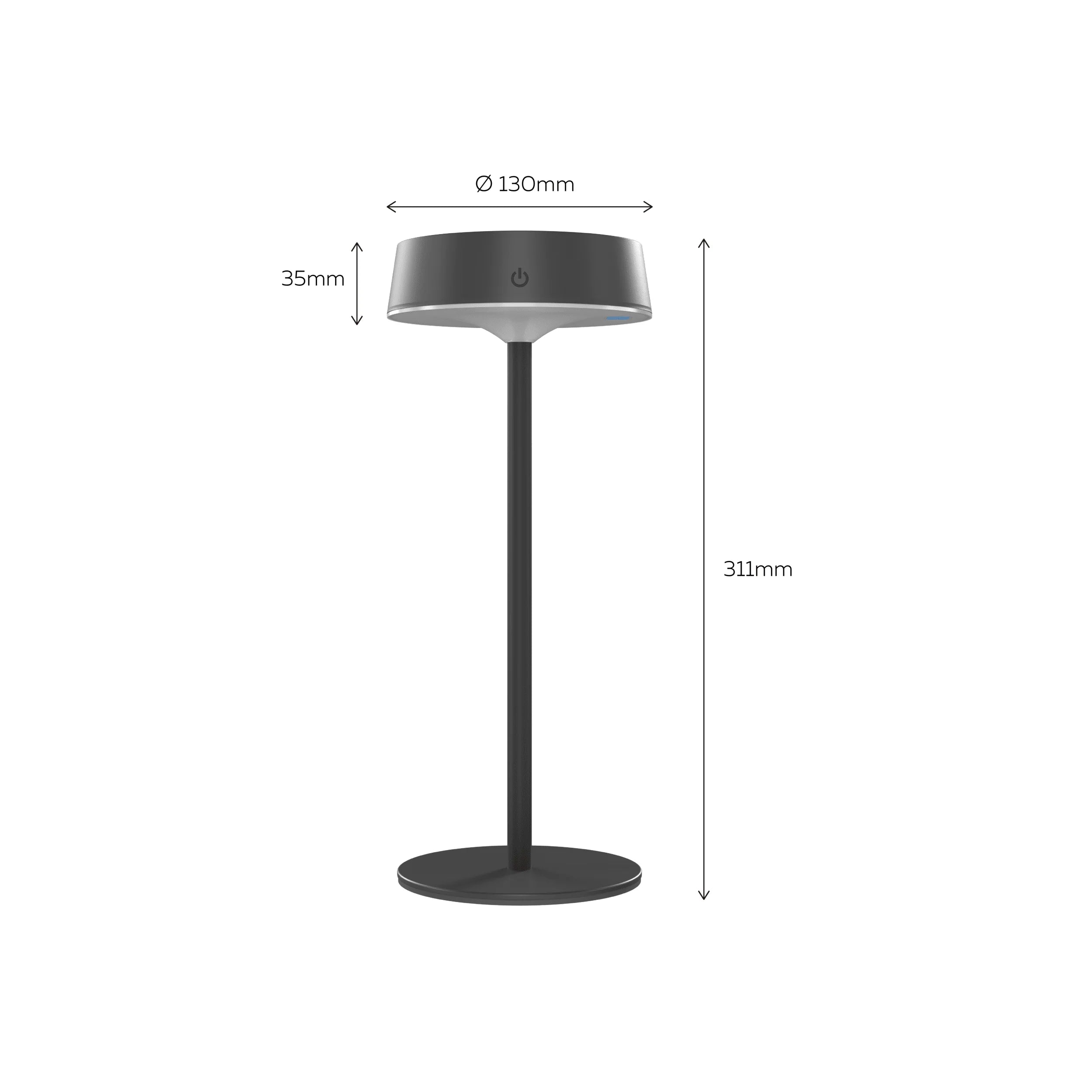 calex-parma-lampe-de-table-solaire-noir image 6