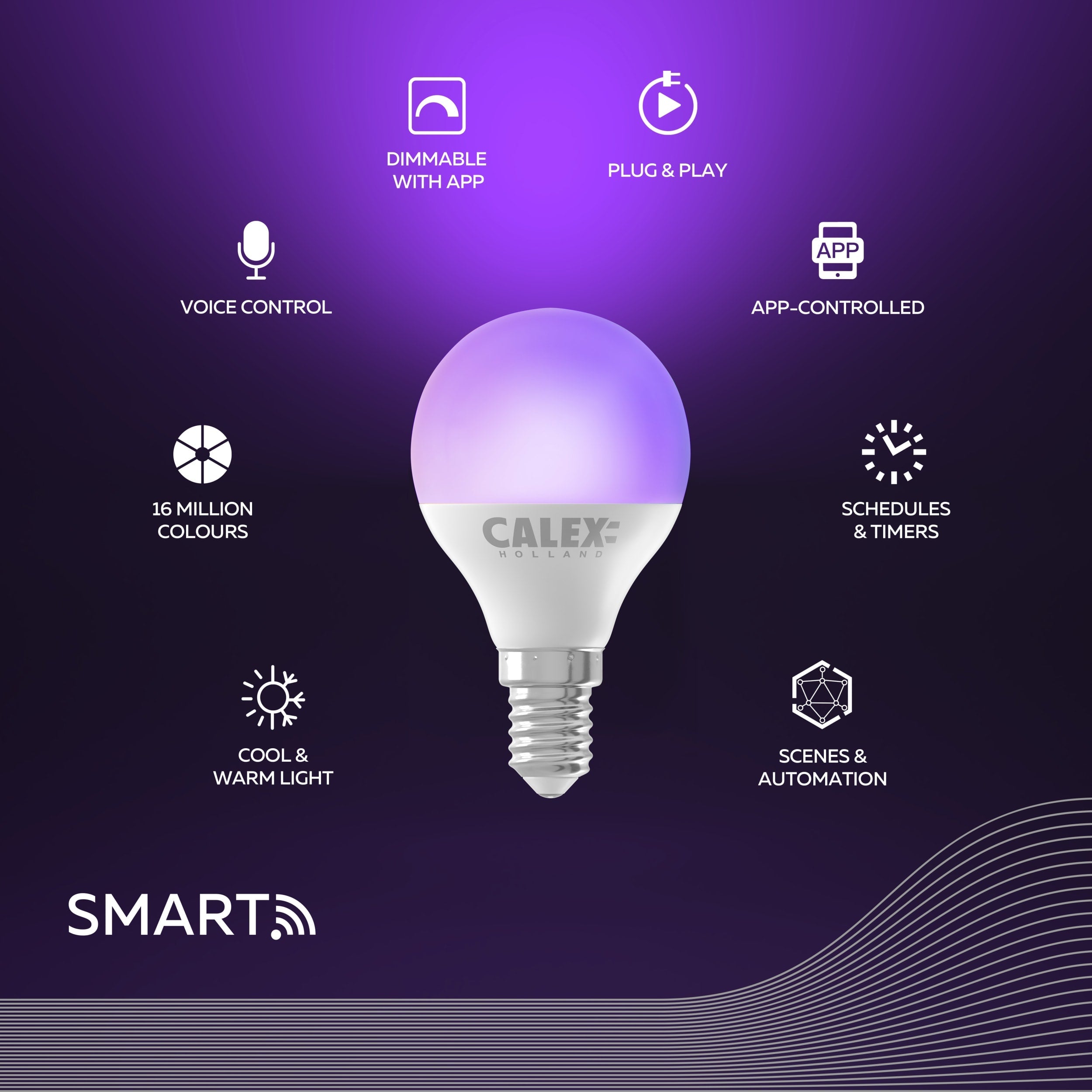calex-smart-ampoule-led-e14-rgb-cct-4-9w image 2