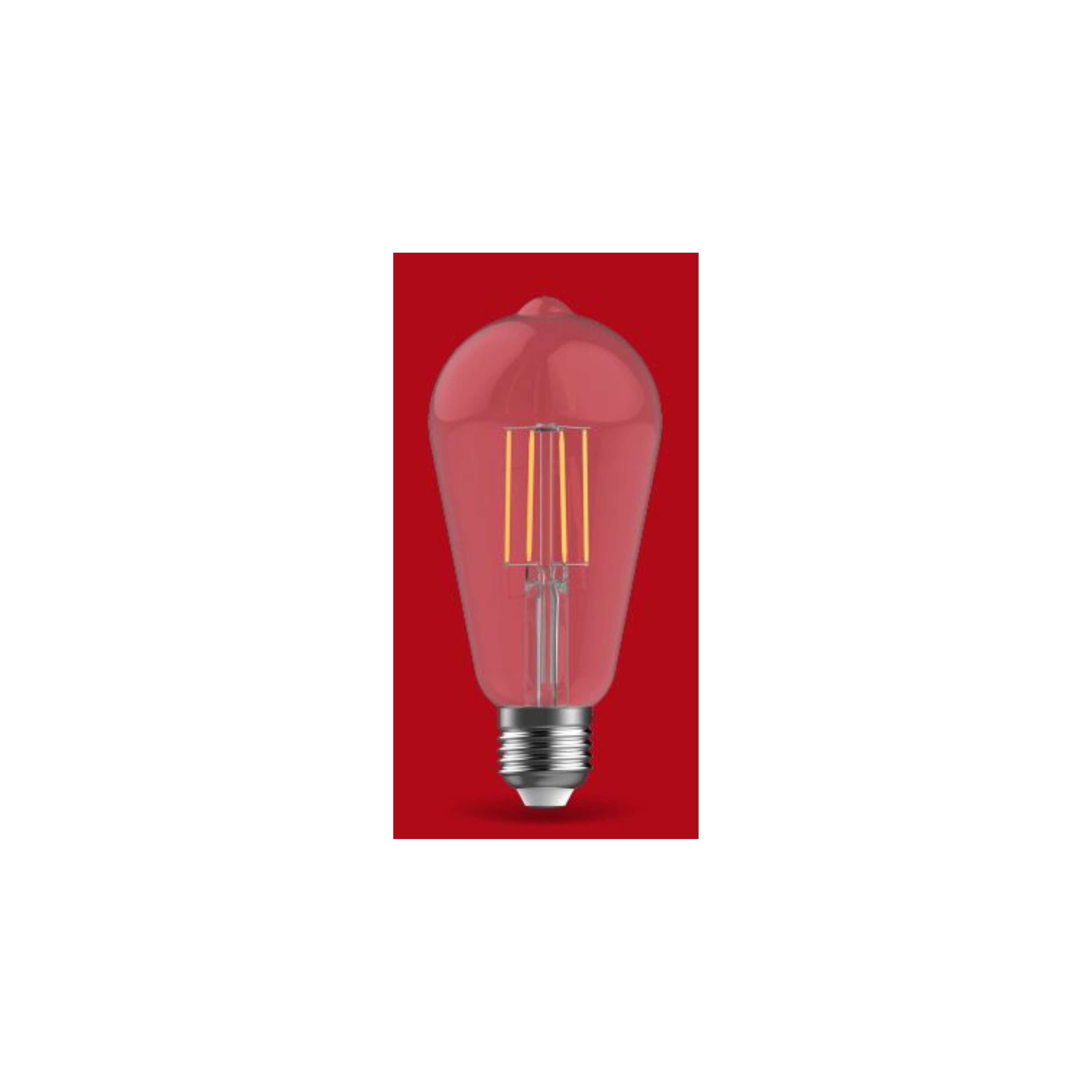 aluminor-ampoule-led-e27-8w-1055-lm-2700k-filament-edison-transparente image 1