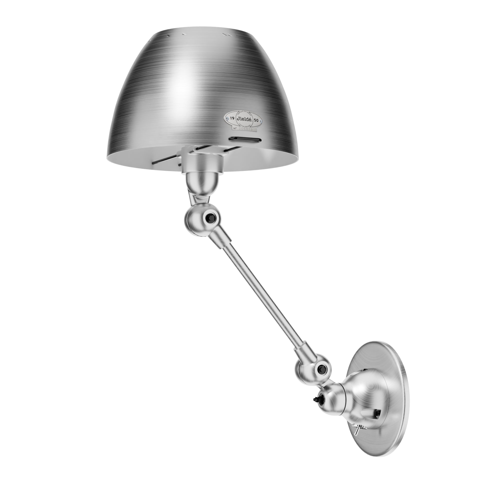 jield-aicler-aic701-acier-bross-applique-murale-bras-articul image 1