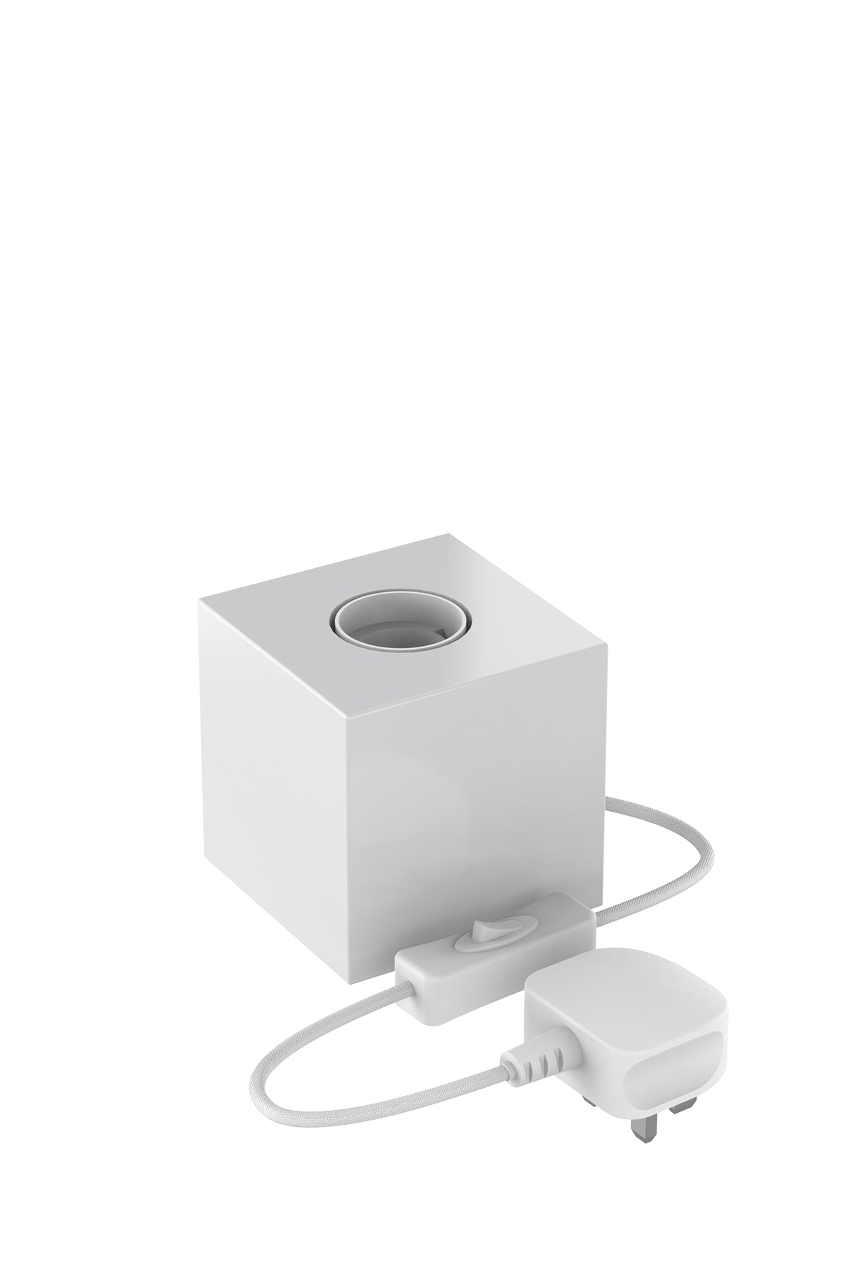 calex-luminaire-de-table-carr-e27-blanc image 1