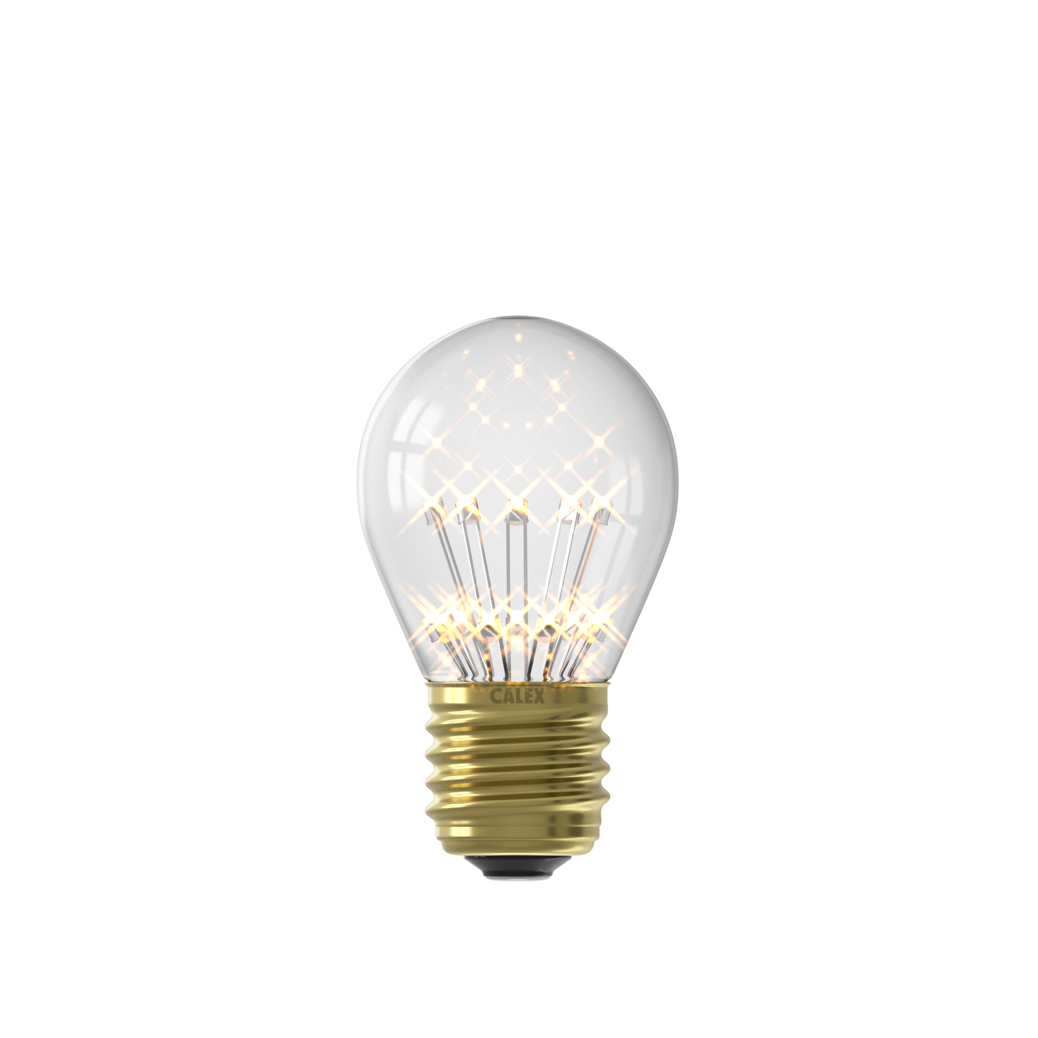 calex-ampoule-led-pearl-e27-p45-transparente-1w-2100k image 1