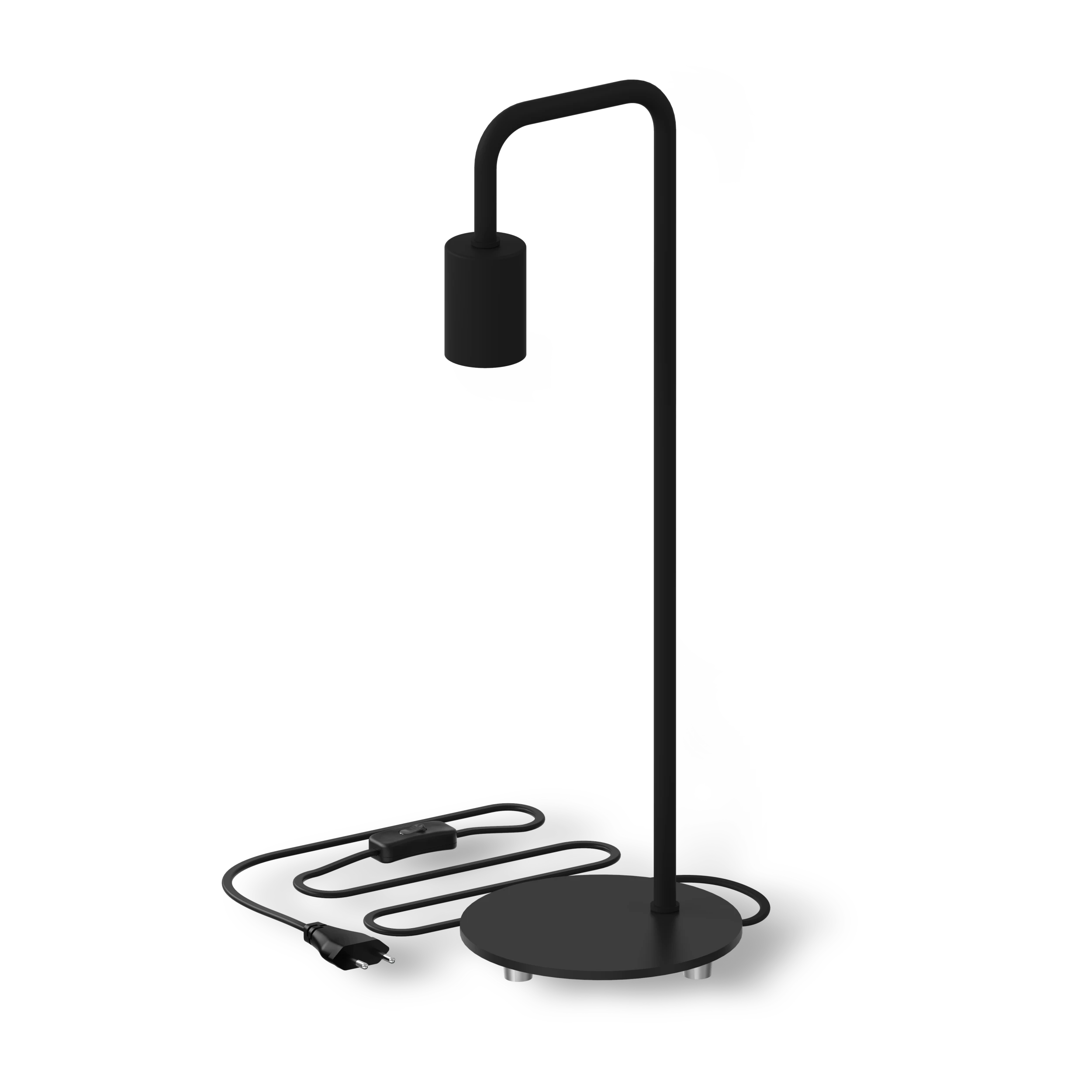 calex-u-line-lampe-de-table-e27-noire-53-cm image 1