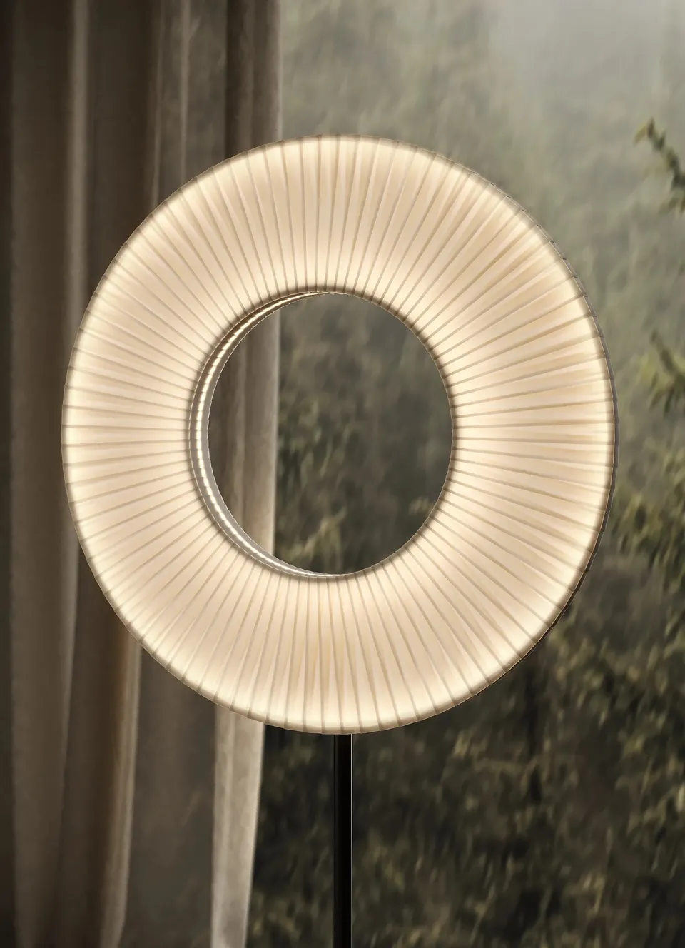 dcw-ditions-iris-floor-totem-60-lampadaire-disque-led-60-cm image 1
