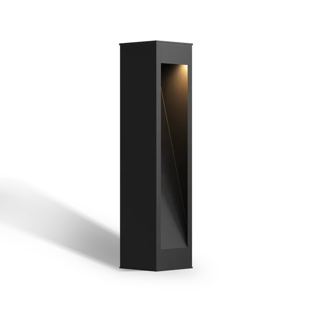 calex-ivrea-borne-solaire-ext-rieur-noir-56-cm image 1