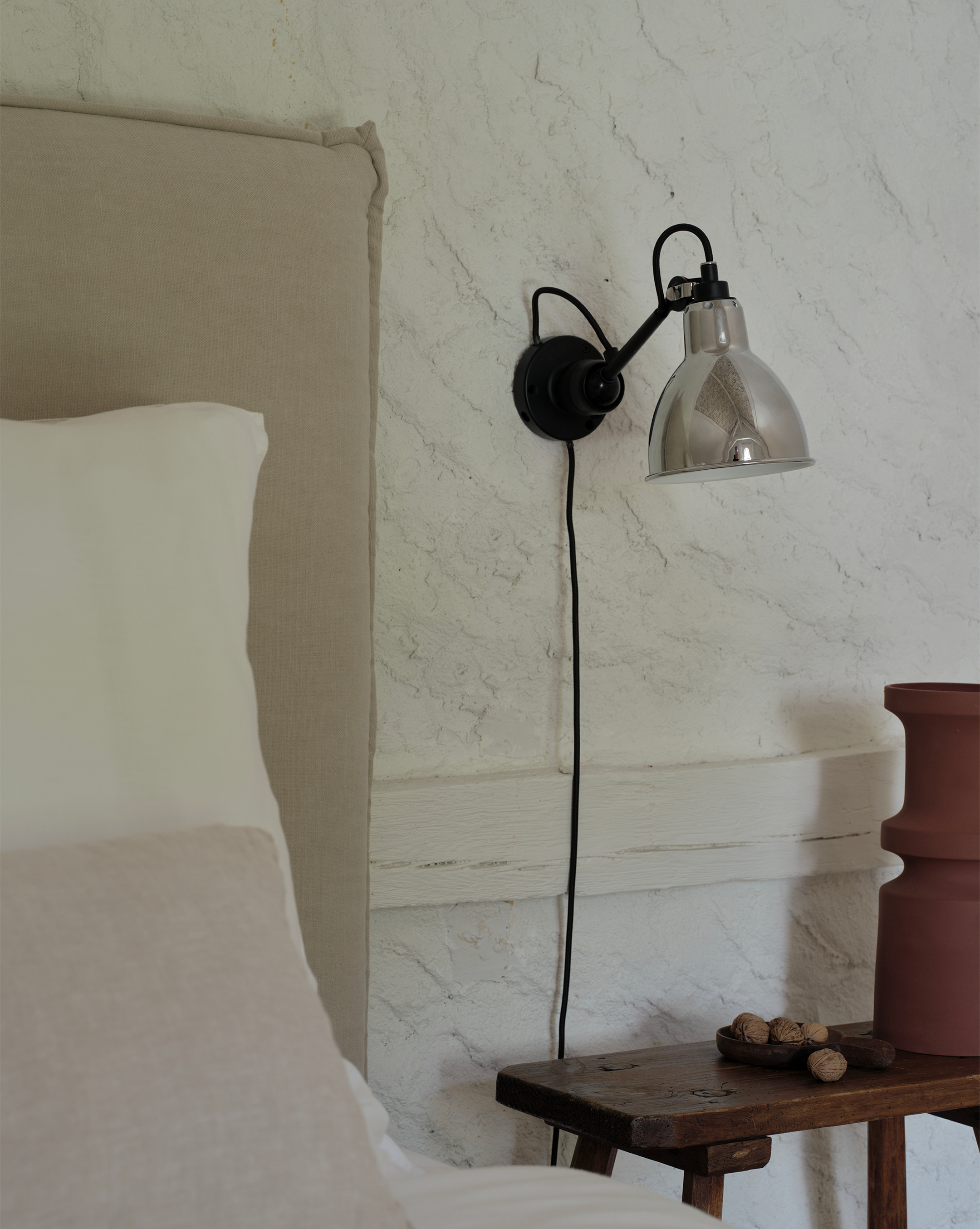 dcw-ditions-lampe-gras-n-304-cable-spot-acier-avec-c-ble-et-interrupteur image 2