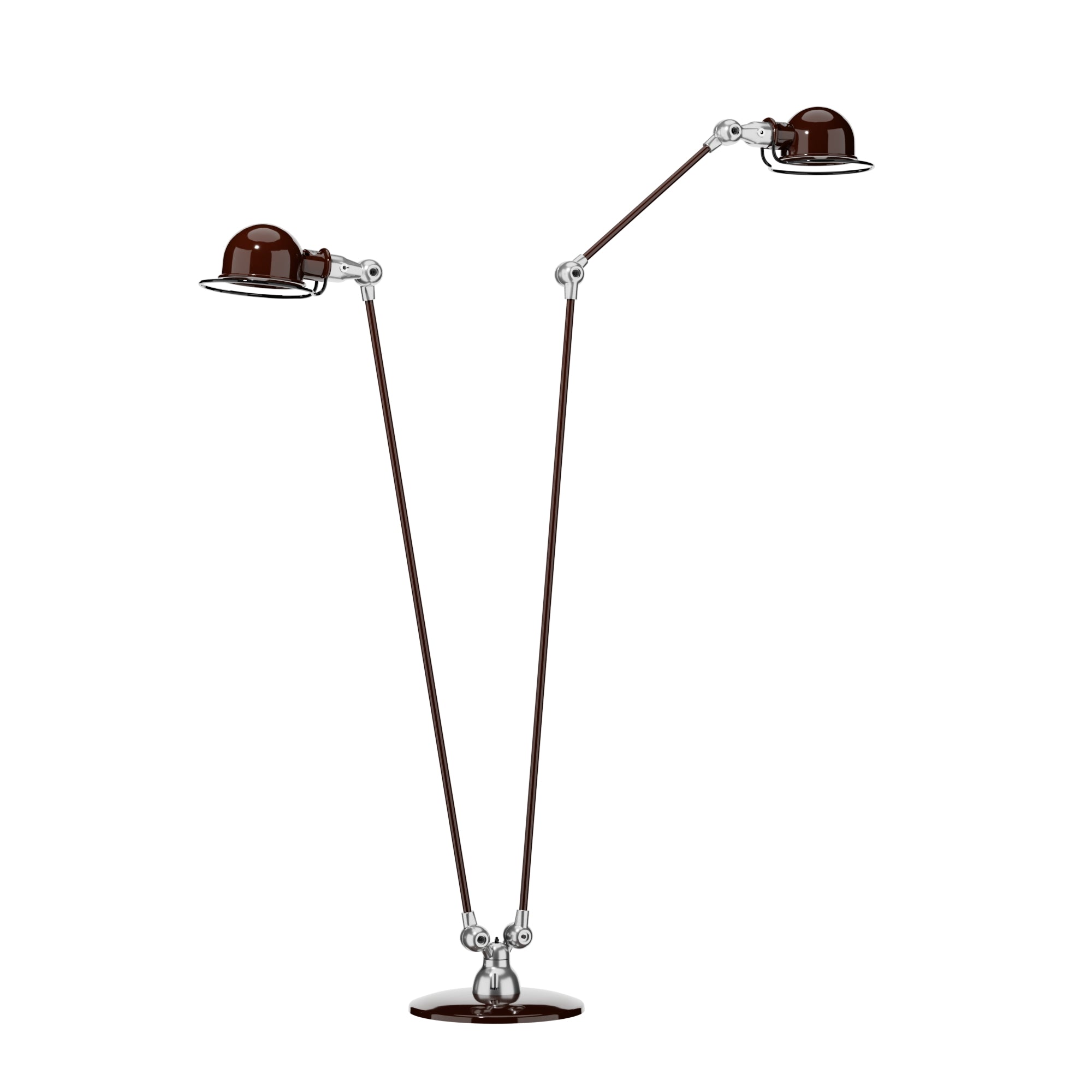 jield-loft-dd7460-lampadaire-double-chocolat image 2