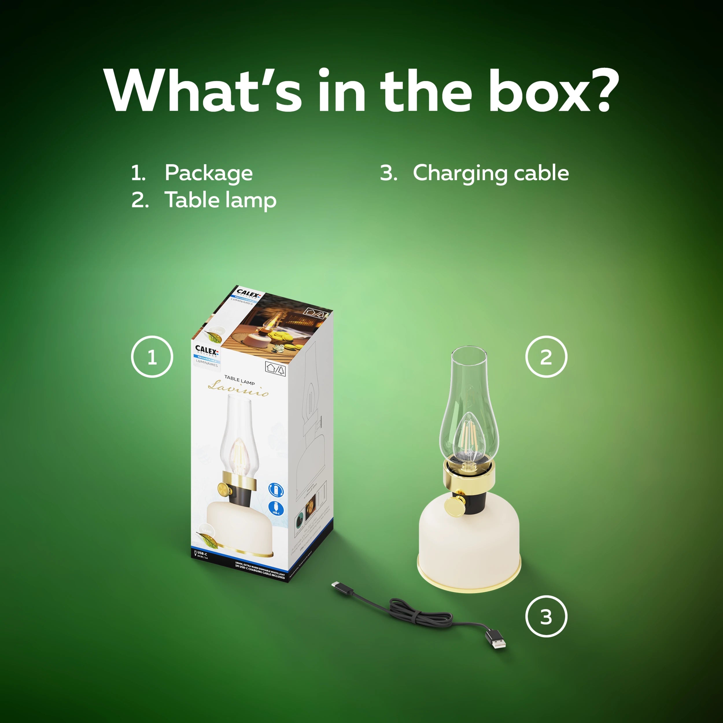 calex-lavinio-lampe-de-table-rechargeable-sable-led-1800k image 7