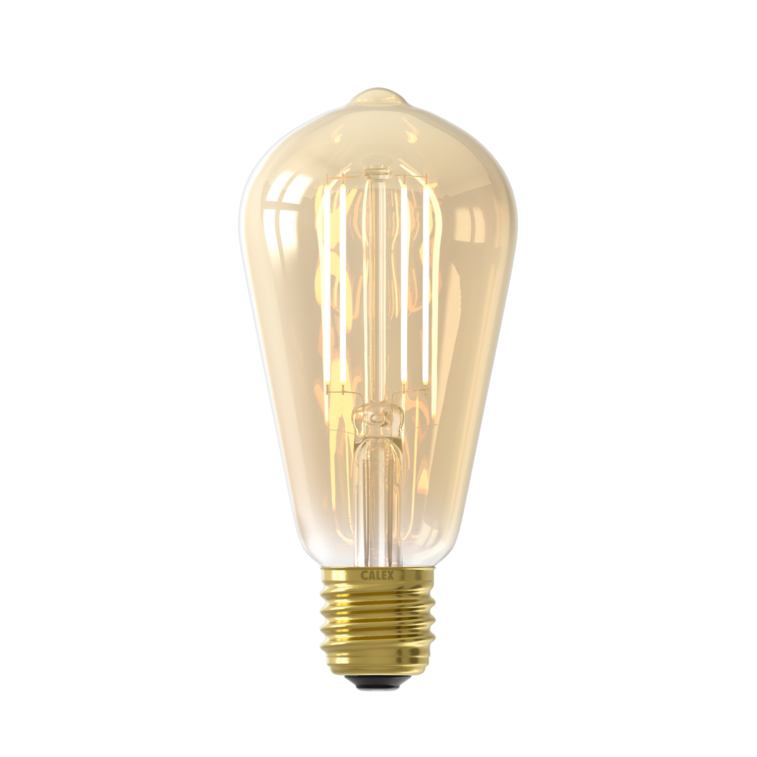 calex-smart-ampoule-led-connect-e-filament-e27-st64-gold-7w-dimmable image 1