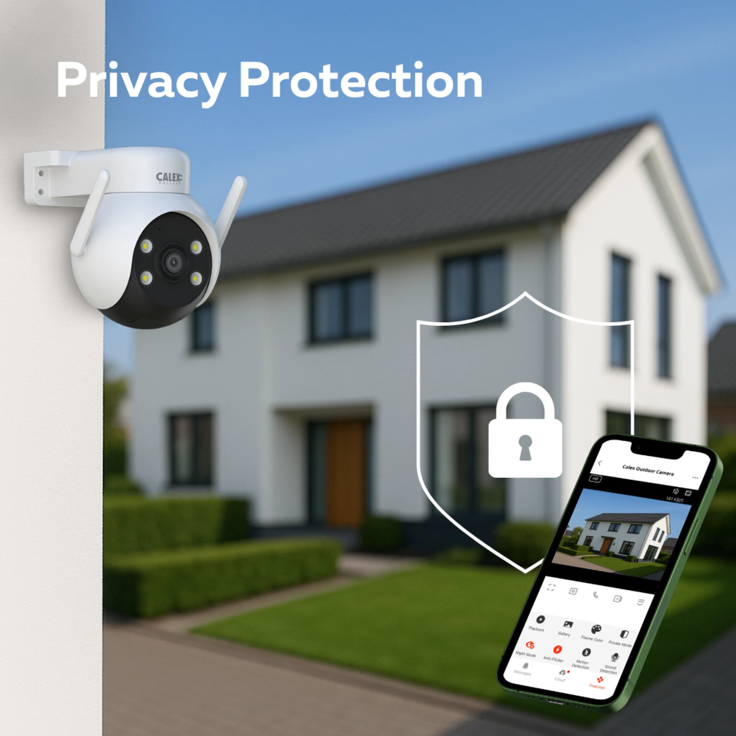 calex-smart-outdoor-cam-ra-ptz-3mp-2k-355-ext-rieur image 5