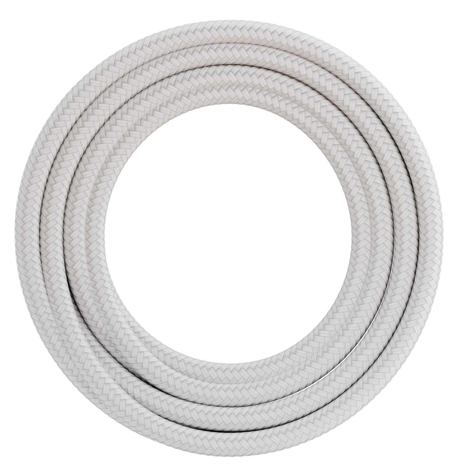 calex-creations-c-ble-tissu-blanc-3-m-tres image 1