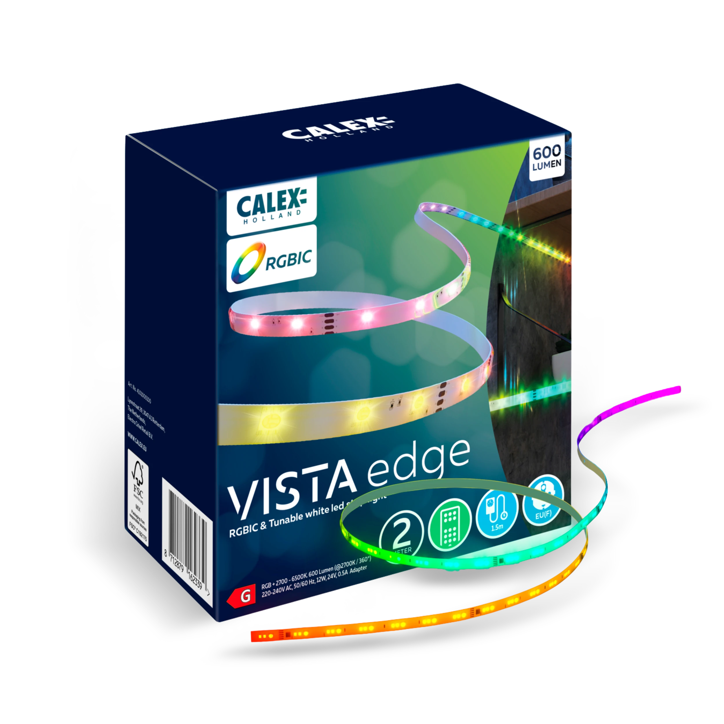 calex-bande-led-vista-2m-rgbic-cct-2 image 1