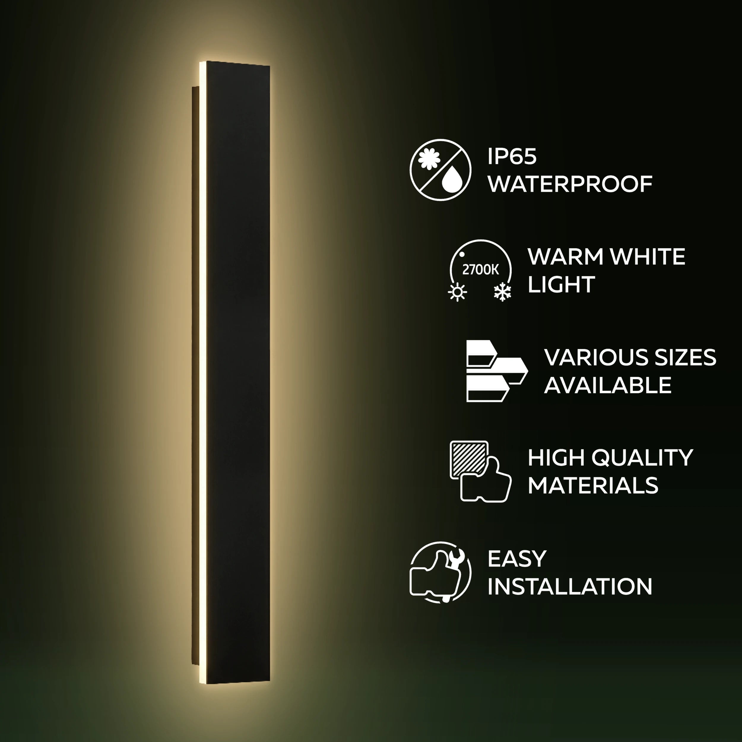 calex-montevia-villa-applique-murale-led-60-cm-noir image 2