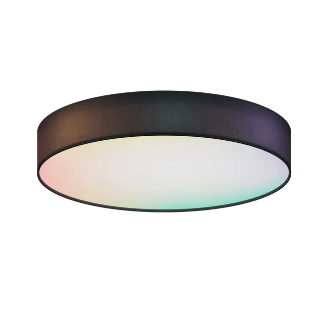 calex-smart-plafonnier-tissu-40cm-rgb-cct-noir image 1