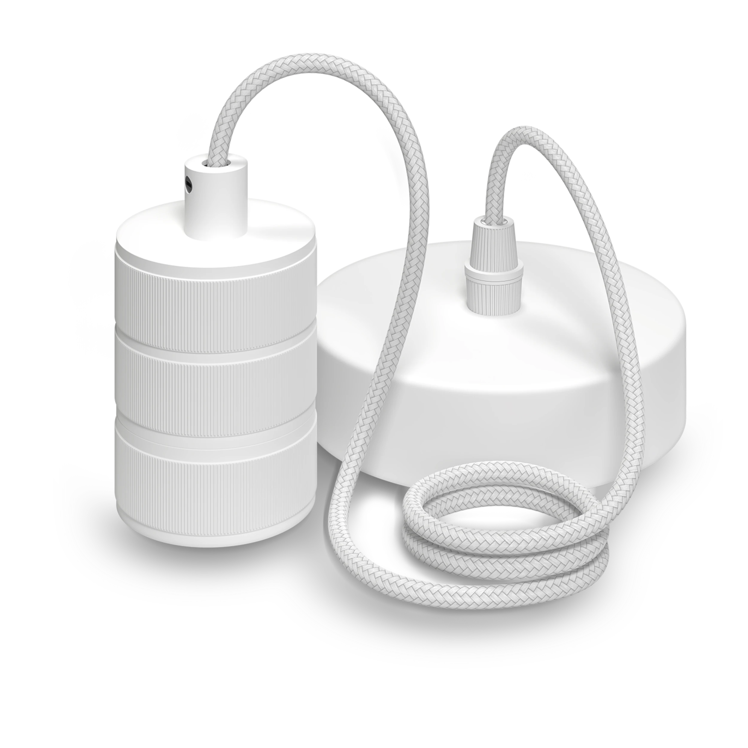 calex-suspension-luminaire-e27-blanche-aluminium image 1