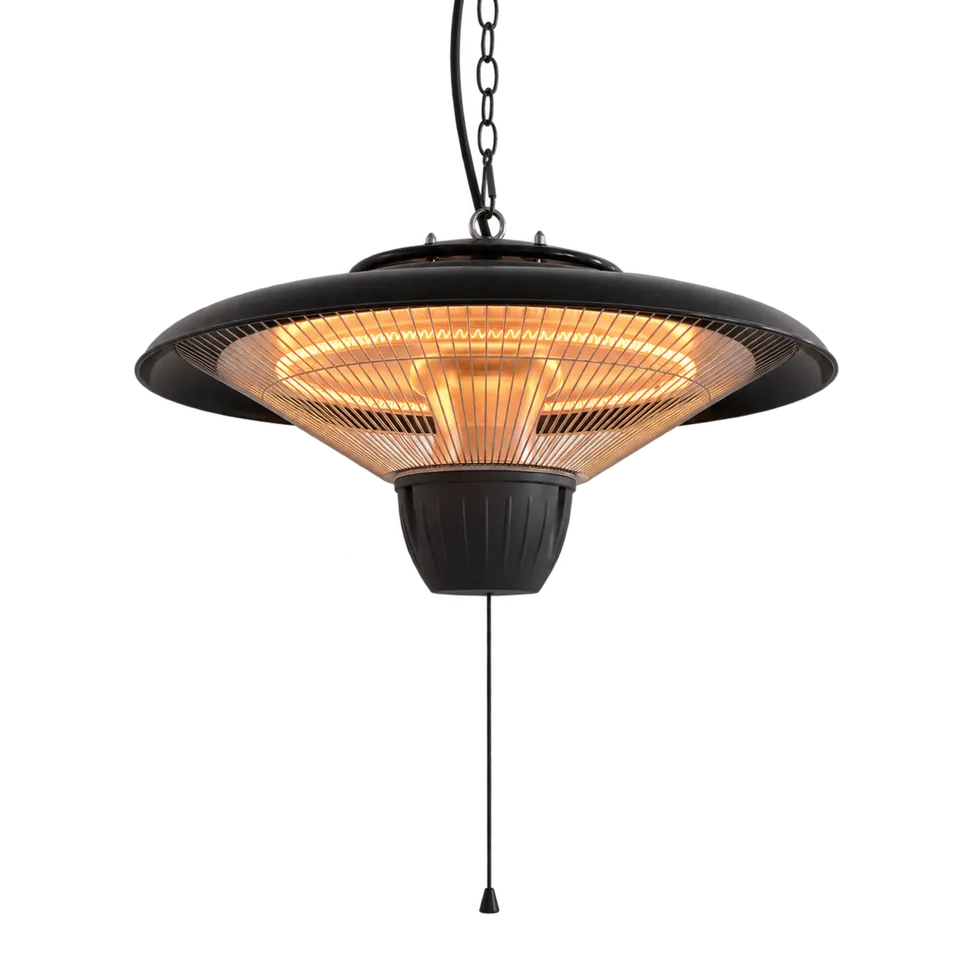 calex-chauffage-de-terrasse-suspendu-1500w-noir image 1