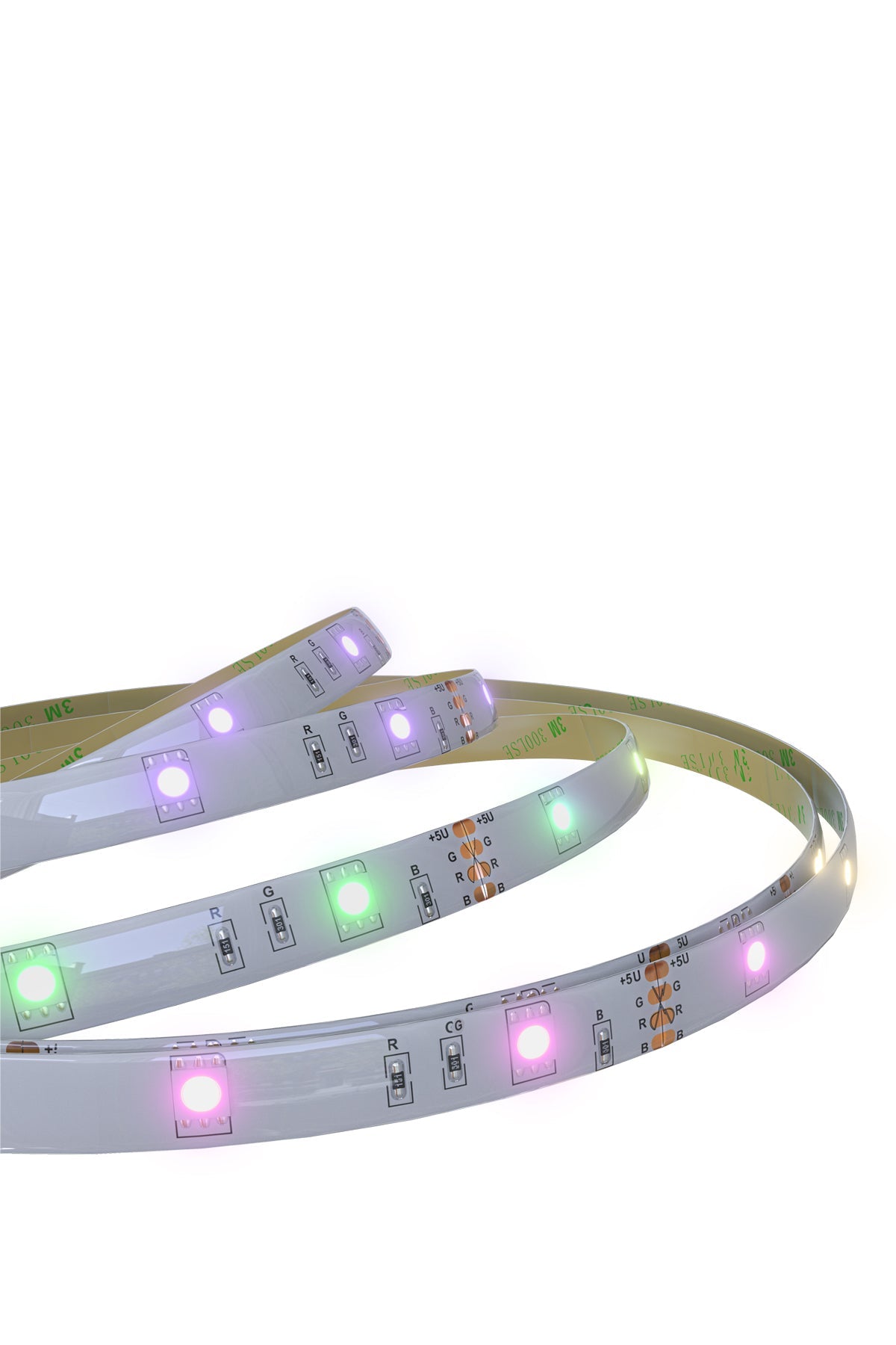 calex-ruban-led-piles-2-m-rgb-avec-t-l-commande image 1