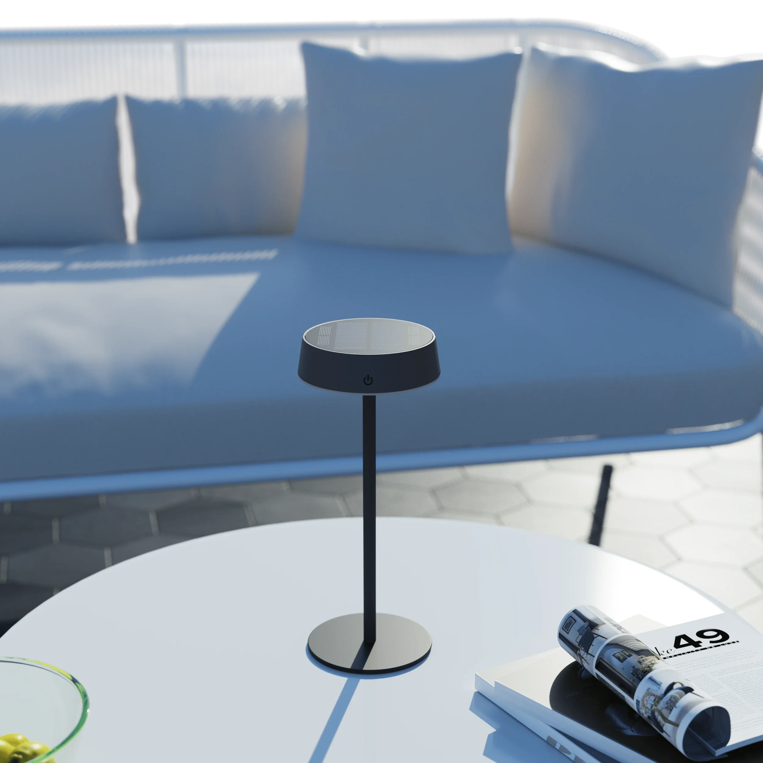 calex-parma-lampe-de-table-solaire-noir image 5