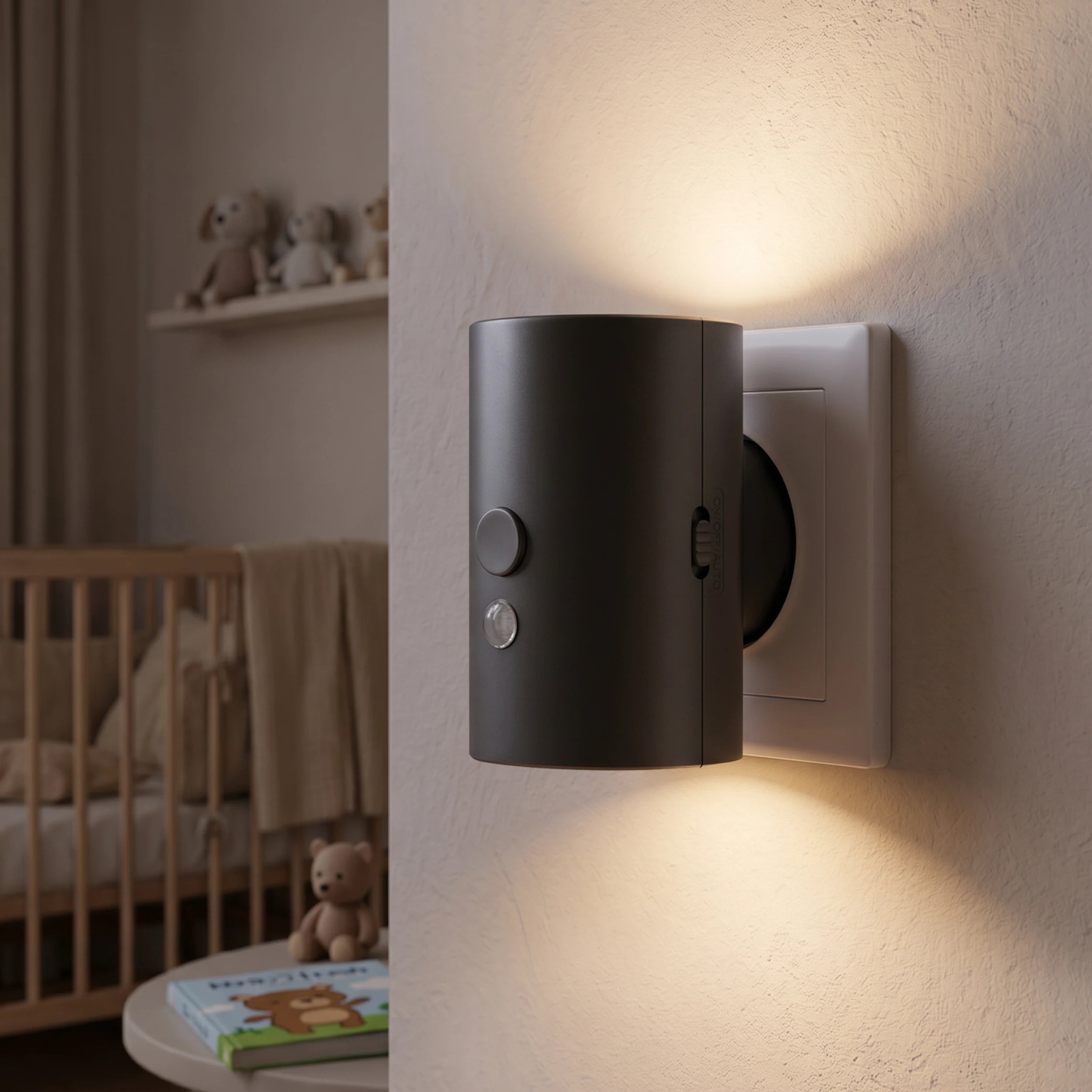 calex-mini-veilleuse-led-capteur-cr-pusculaire-noir-2700k image 3