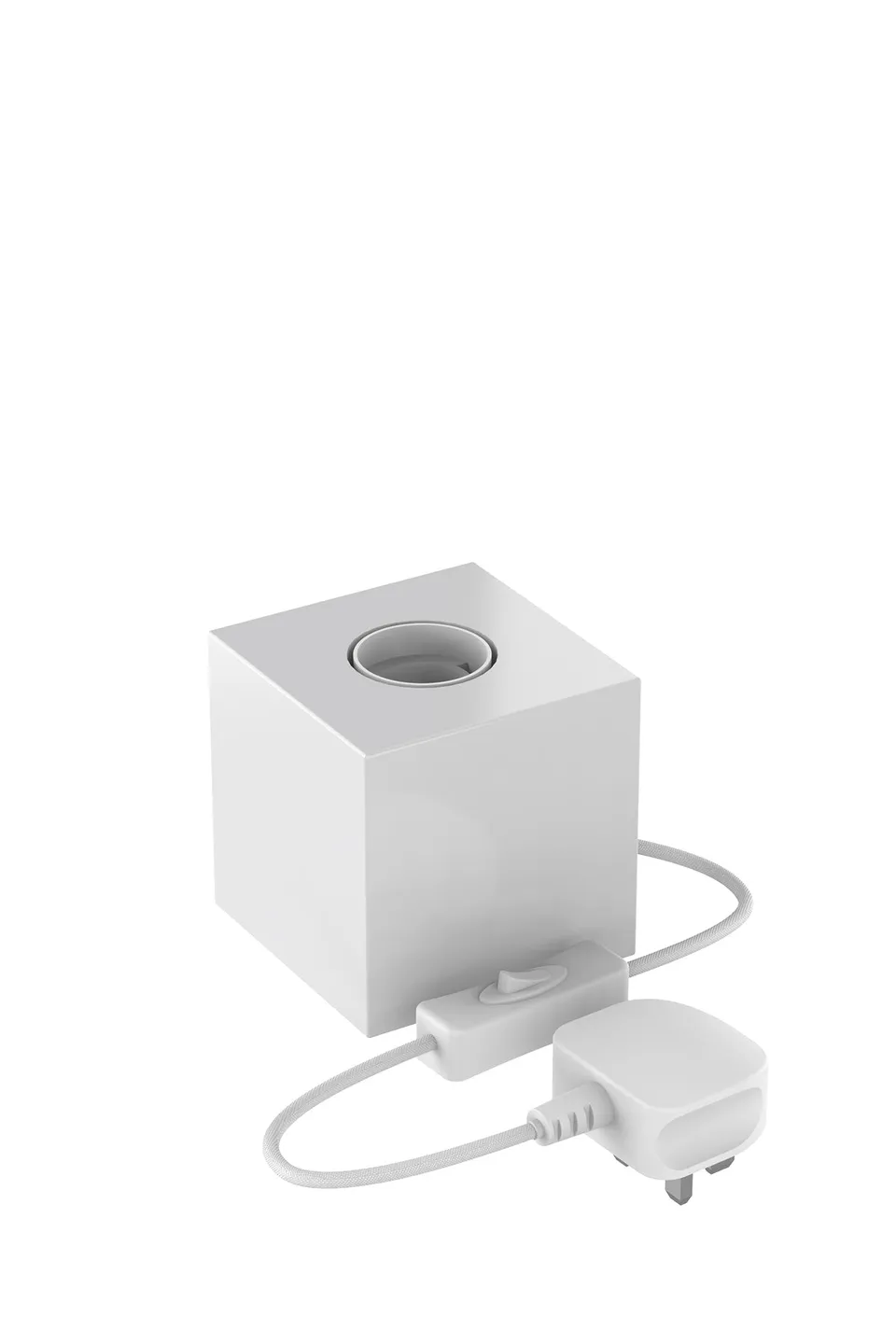 calex-luminaire-de-table-carr-e27-blanc image 1