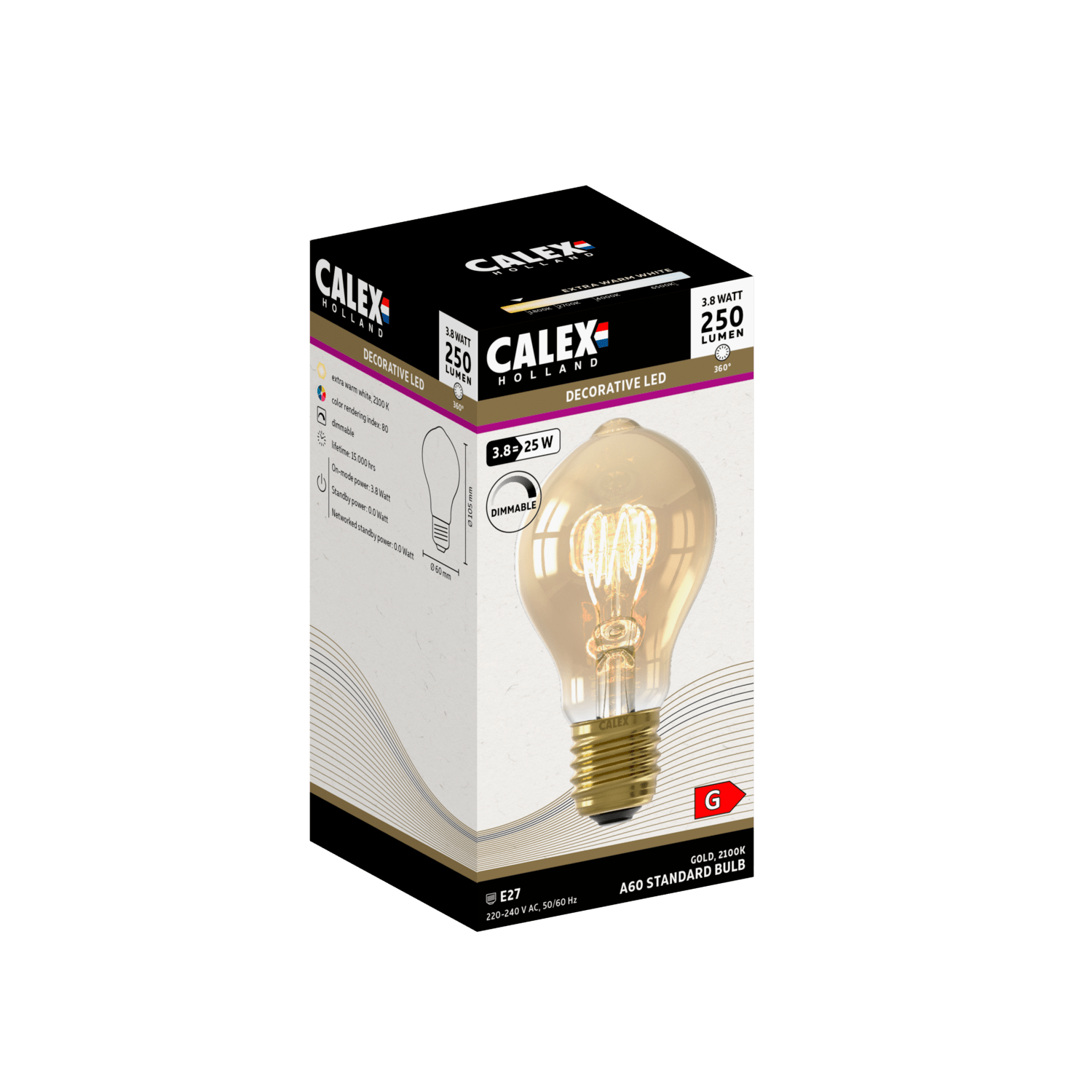 calex-ampoule-led-filament-spirale-e27-a60-or image 3