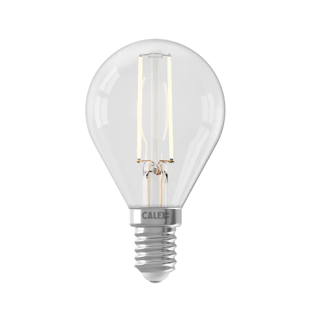 calex-crown-series-ampoule-led-filament-e14-p45-transparente-3-5w-dimmable image 1