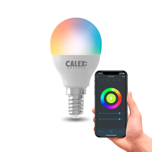 calex-smart-ampoule-led-e14-rgb-cct-4-9w image 1