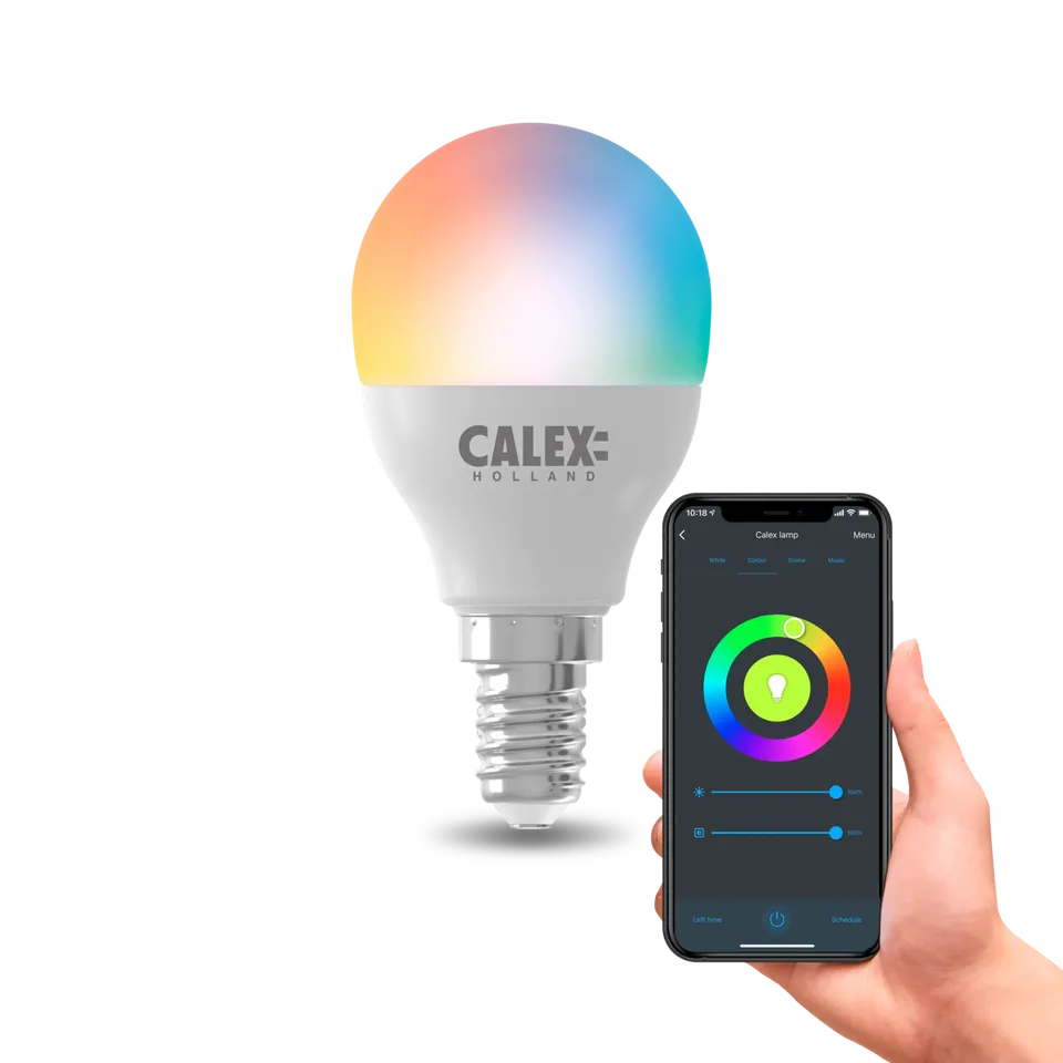 calex-smart-ampoule-led-e14-rgb-cct-4-9w image 1