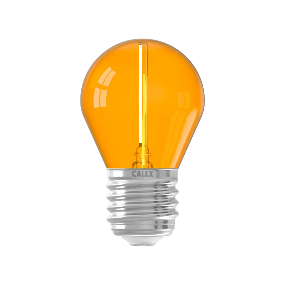 calex-ampoule-de-f-te-led-e27-g45-orange image 1