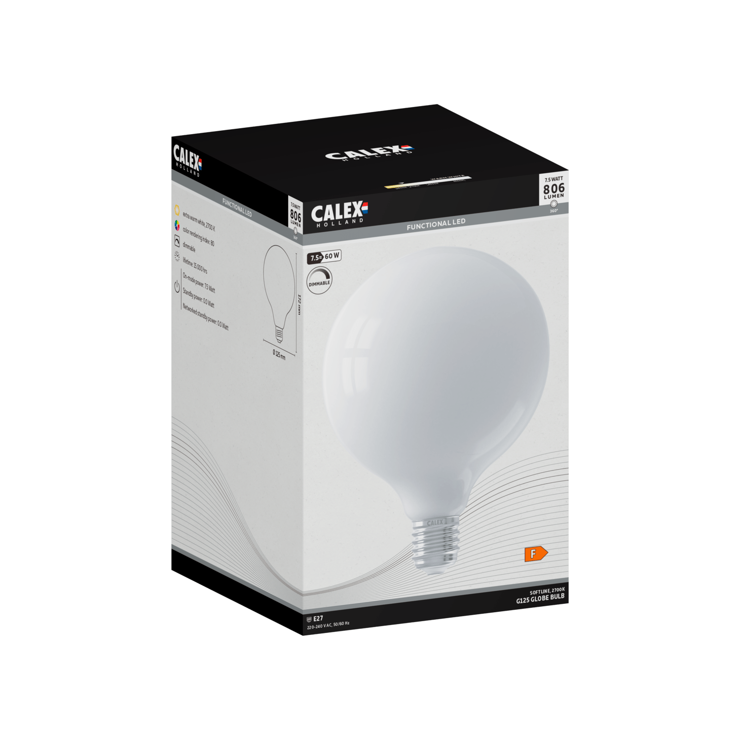 calex-softline-lampe-led-e27-7-5w-g125-blanc image 2