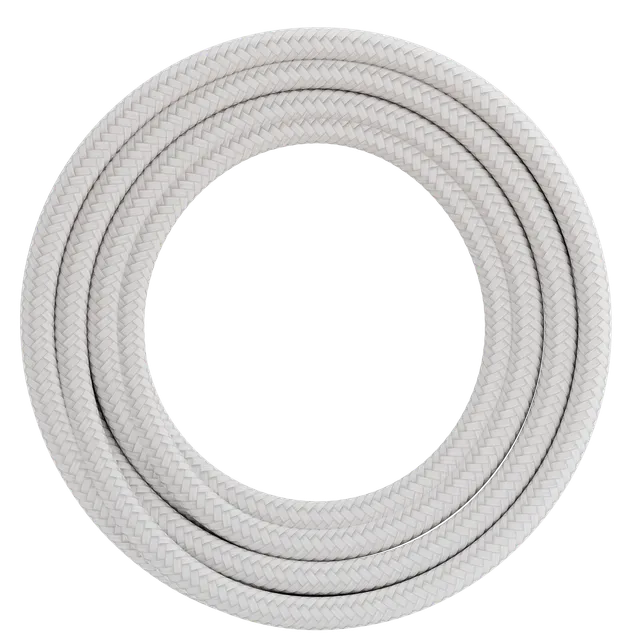 calex-creations-c-ble-tissu-blanc-1-5-m image 1