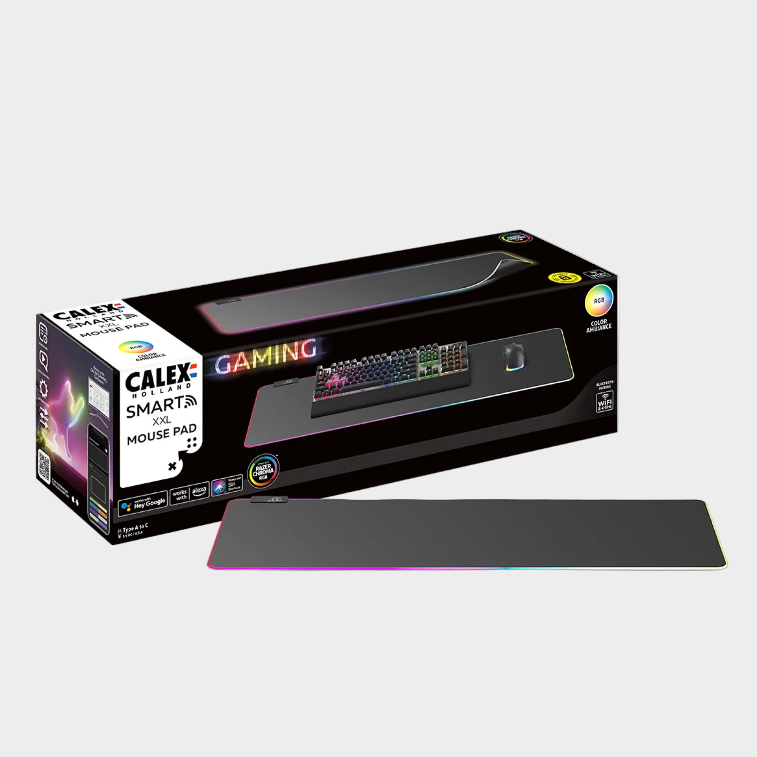 calex-tapis-de-souris-gaming-xxl-90x30cm-rgb-razer-chroma image 8