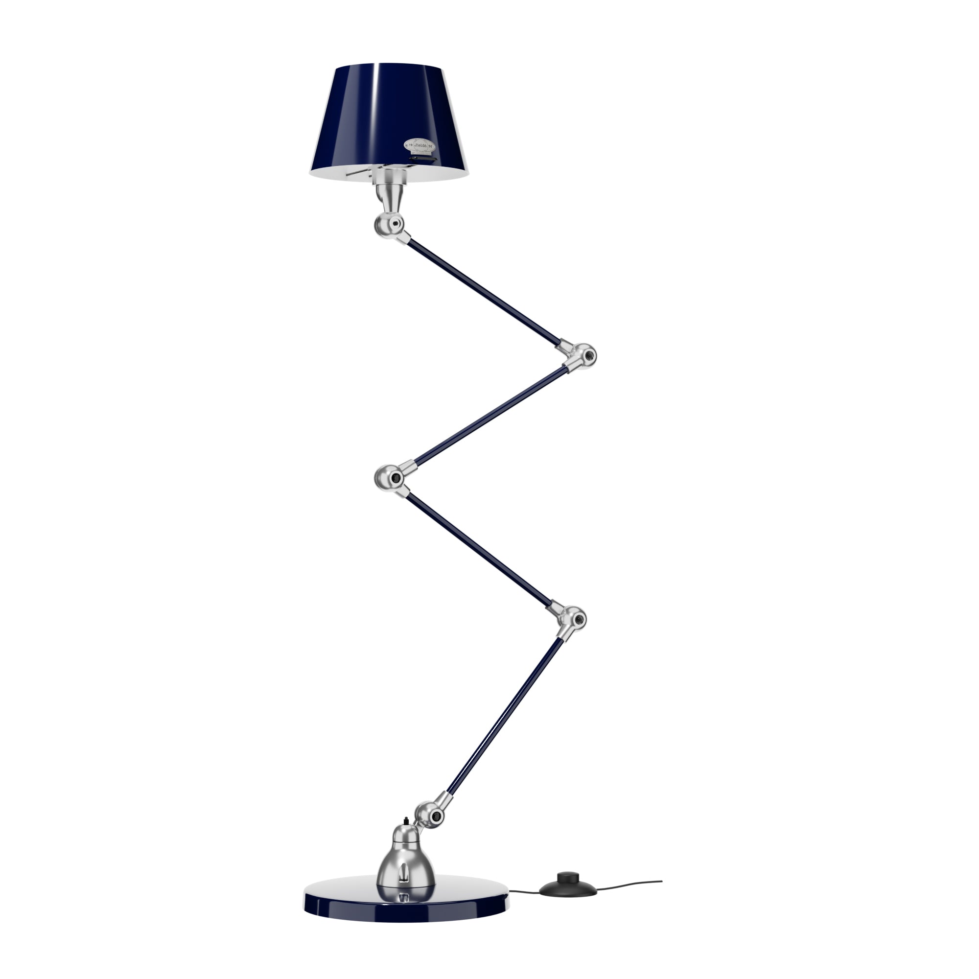 jield-aicler-aid433-bleu-saphir-lampadaire-4-bras-articul-s image 2