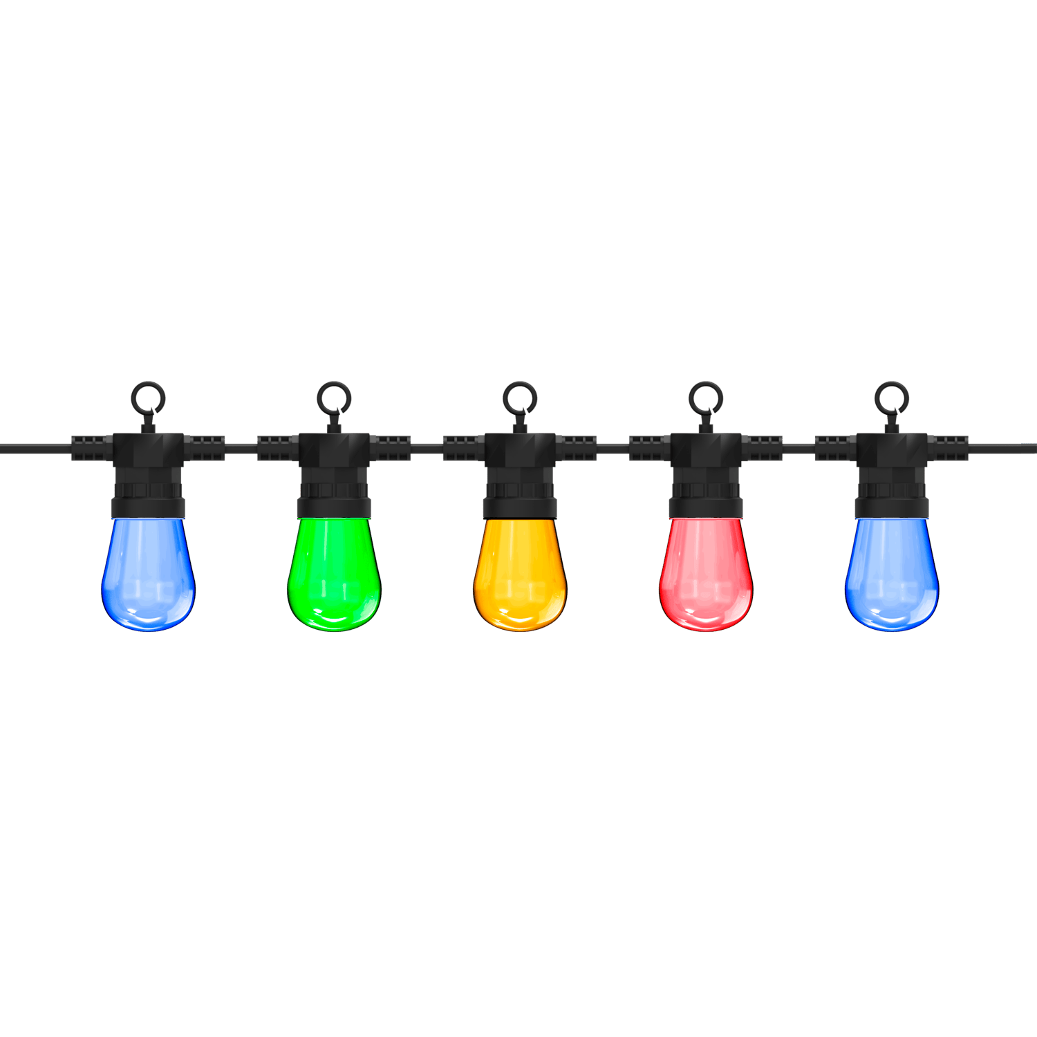 calex-light-cord-guirlande-ext-rieure-10m-10-lampes-couleurs image 1