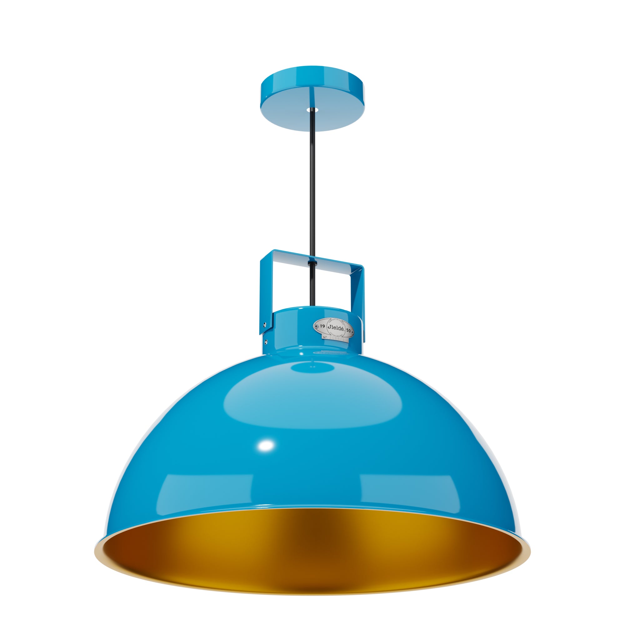 jield-dante-d450-suspension-taille-l-bleu-clair-abat-jour-aluminium-45-cm image 2