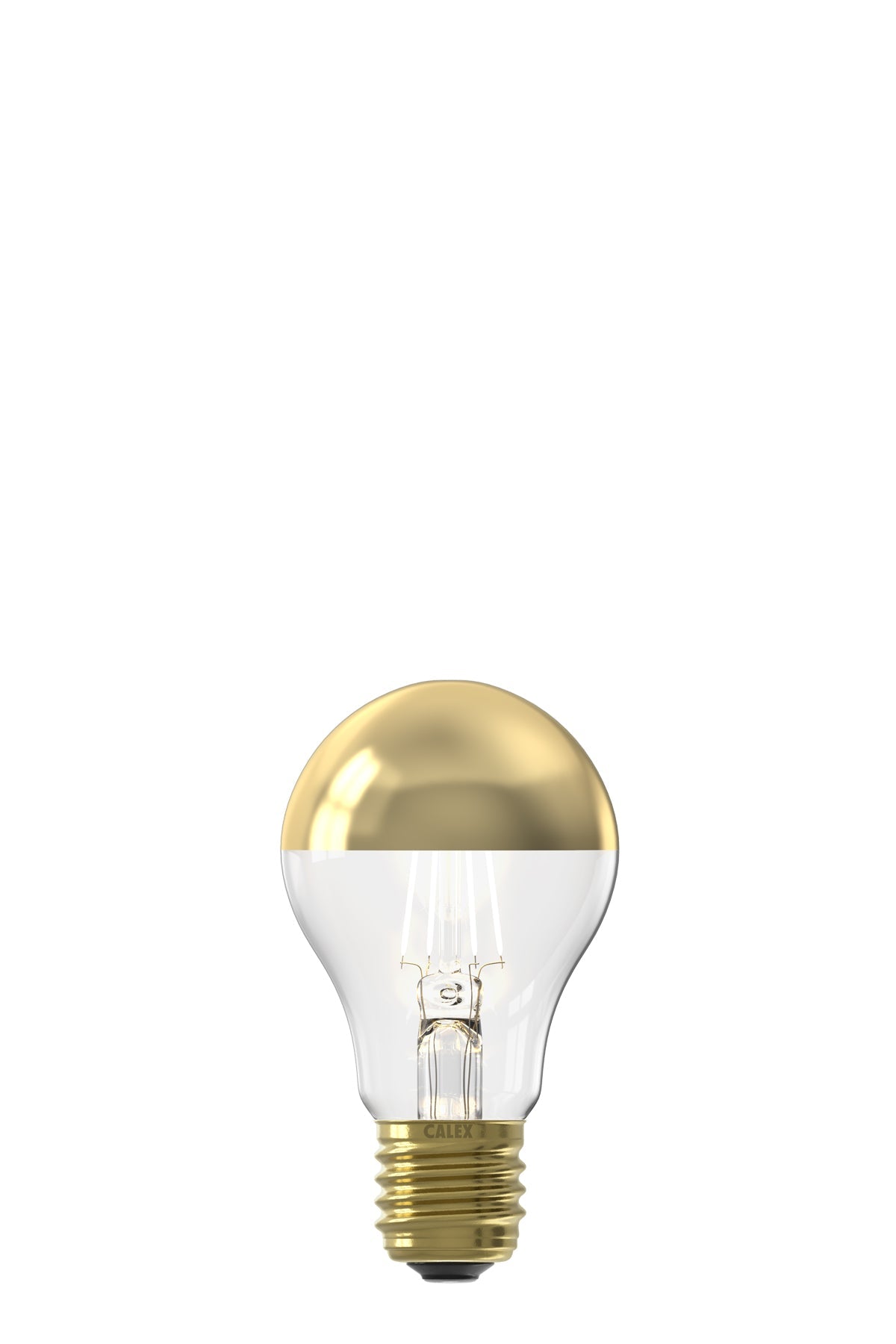 calex-top-mirror-ampoule-e27-a60-filament-gold-4w-dimmable image 1