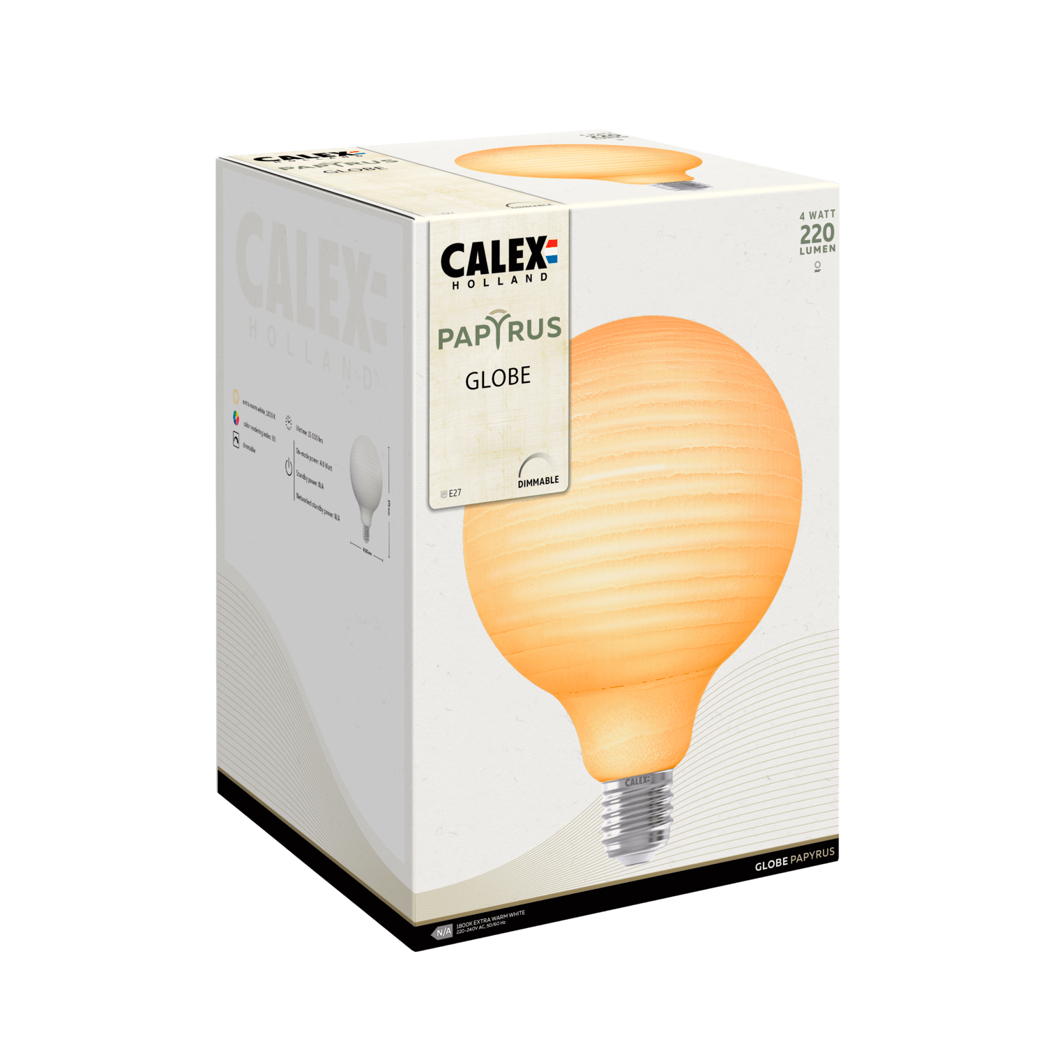 calex-xxl-lidingo-ampoule-led-e27-titane image 3