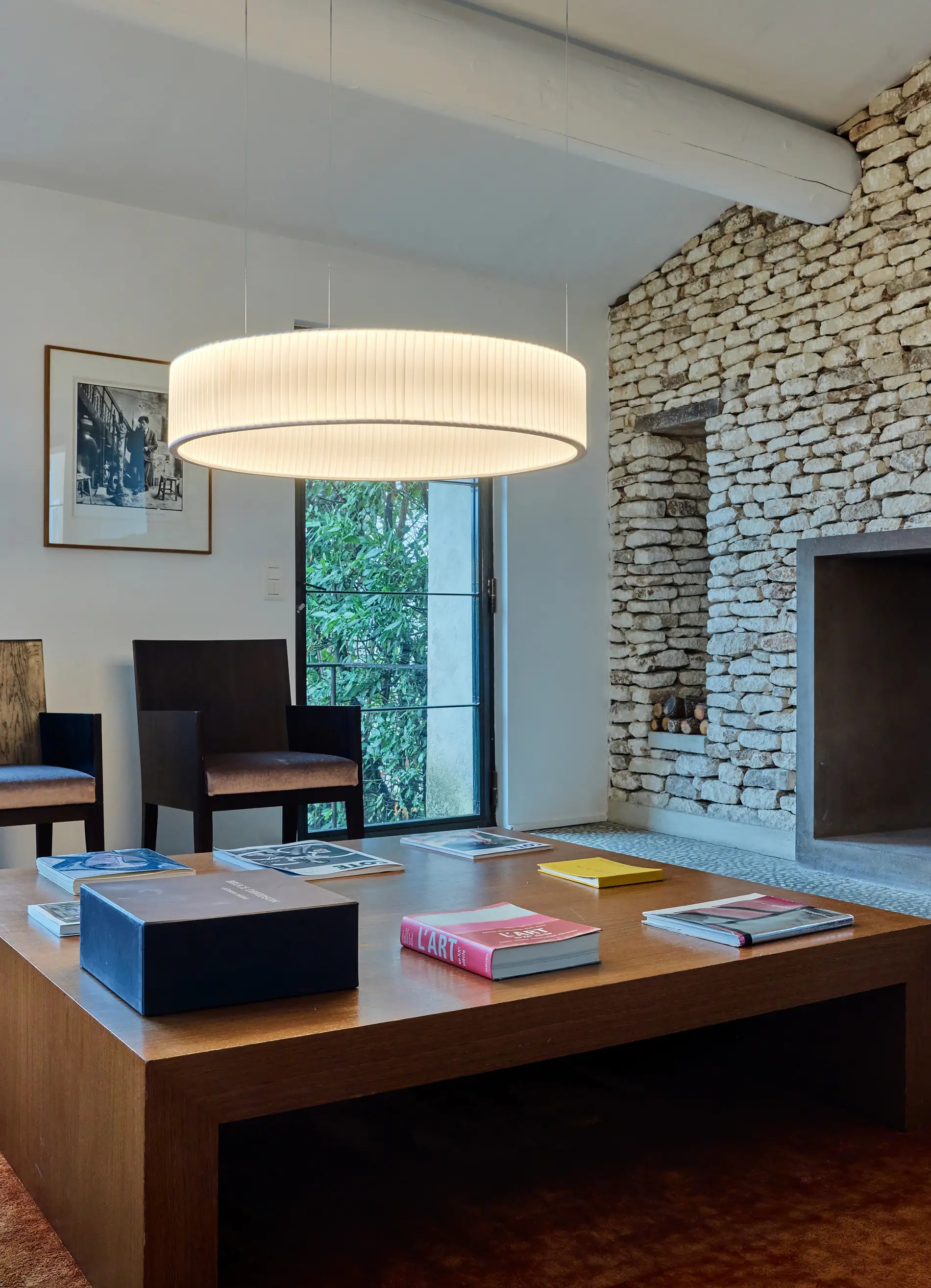 dcw-ditions-ronde-pendant-80-suspension-ruban-blanc-led image 3