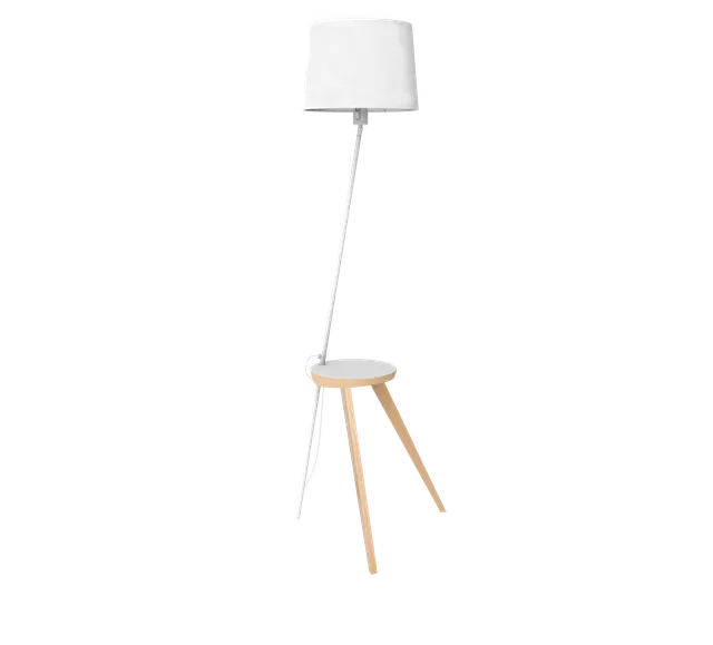 aluminor-trio-2-lampadaire-cocon-u-avec-tablette-et-chargeur image 1