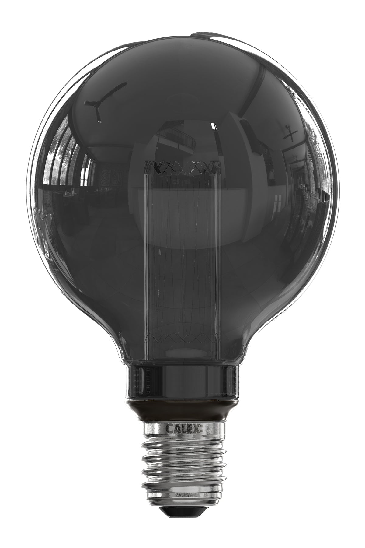 calex-crown-led-g95-titanium-3-5w-dimmable-e27 image 1