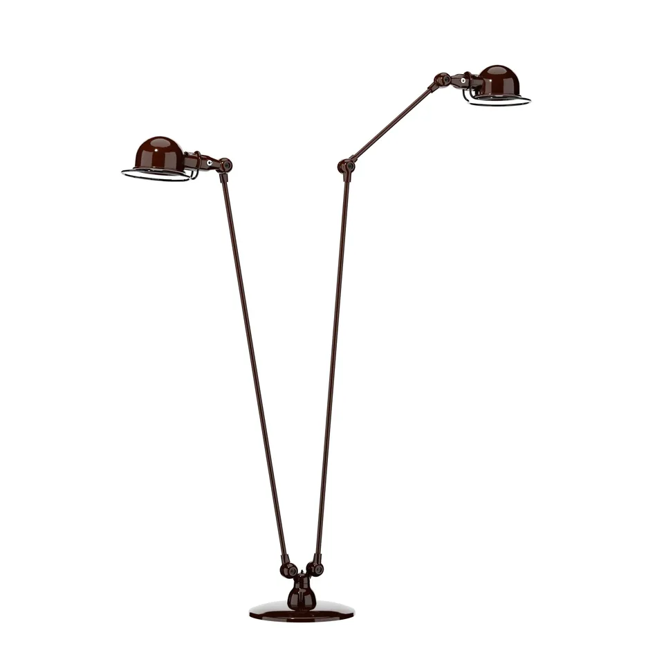 jield-loft-dd7460-lampadaire-double-chocolat image 1